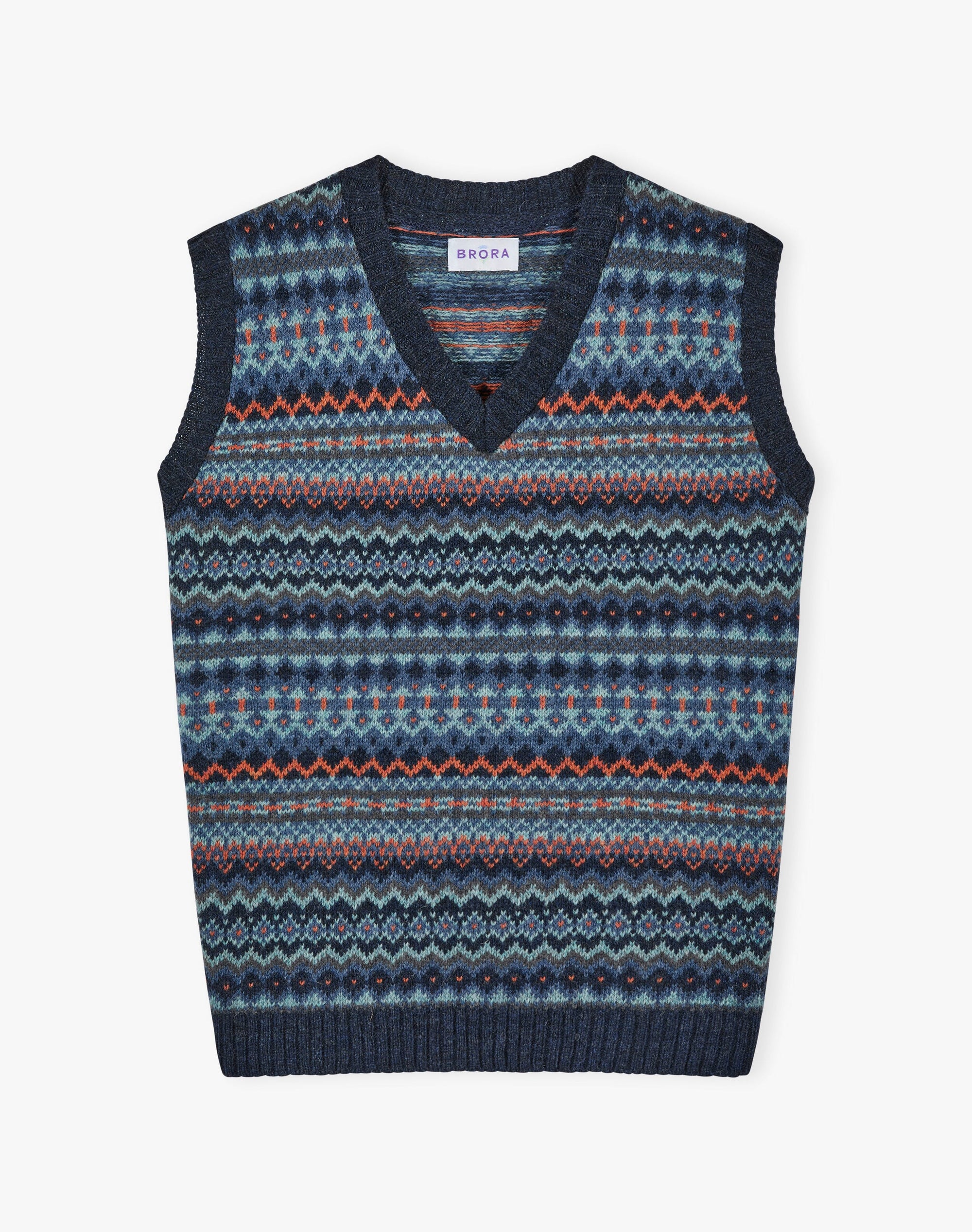 Wool Fair Isle Tank