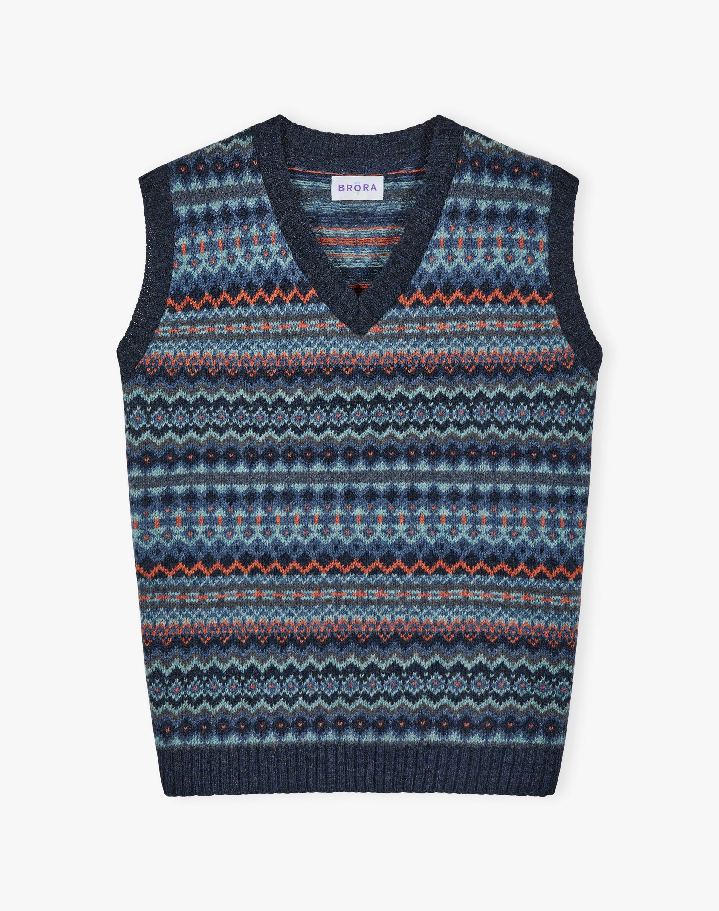 Wool Fair Isle Tank