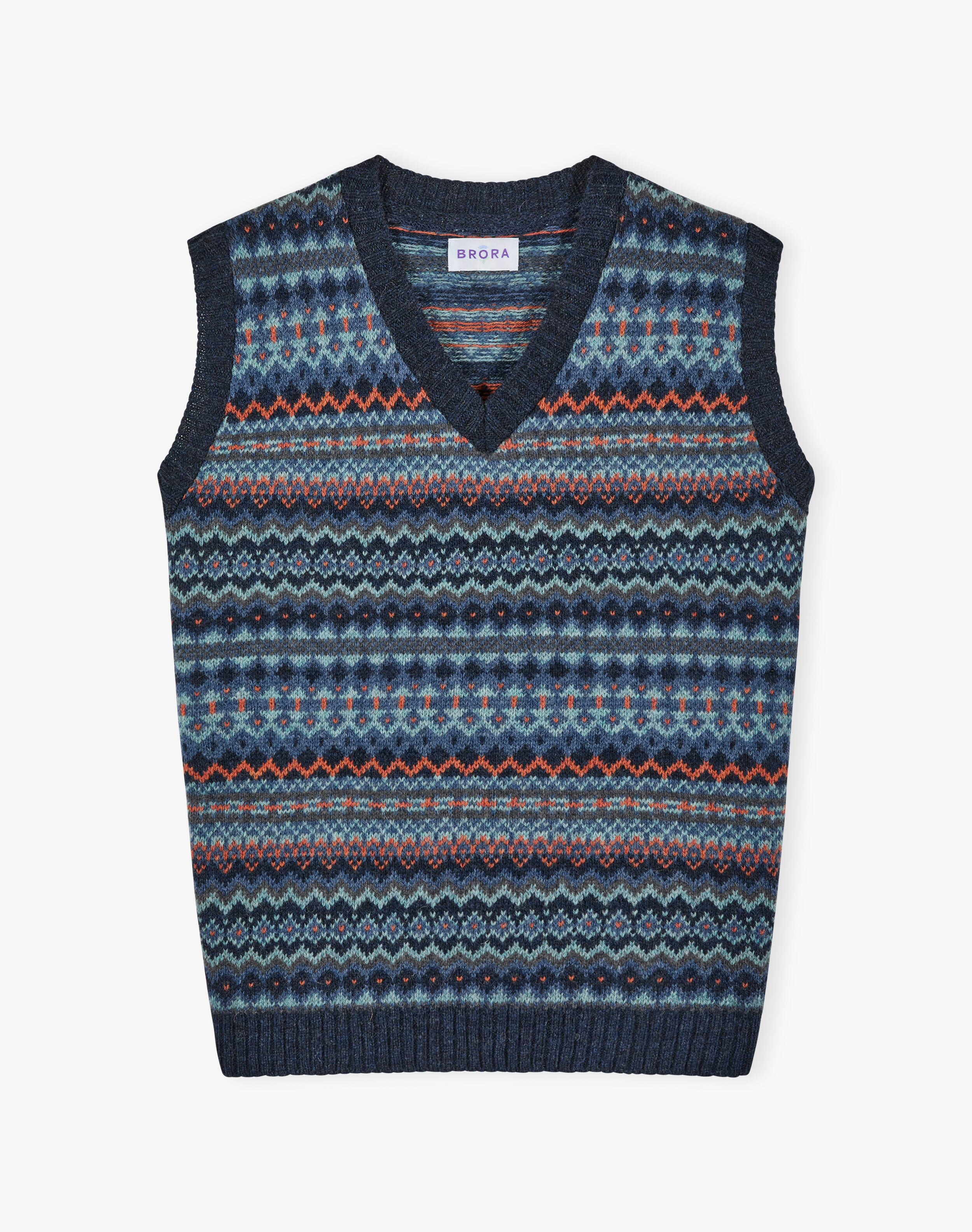 Wool Fair Isle Tank