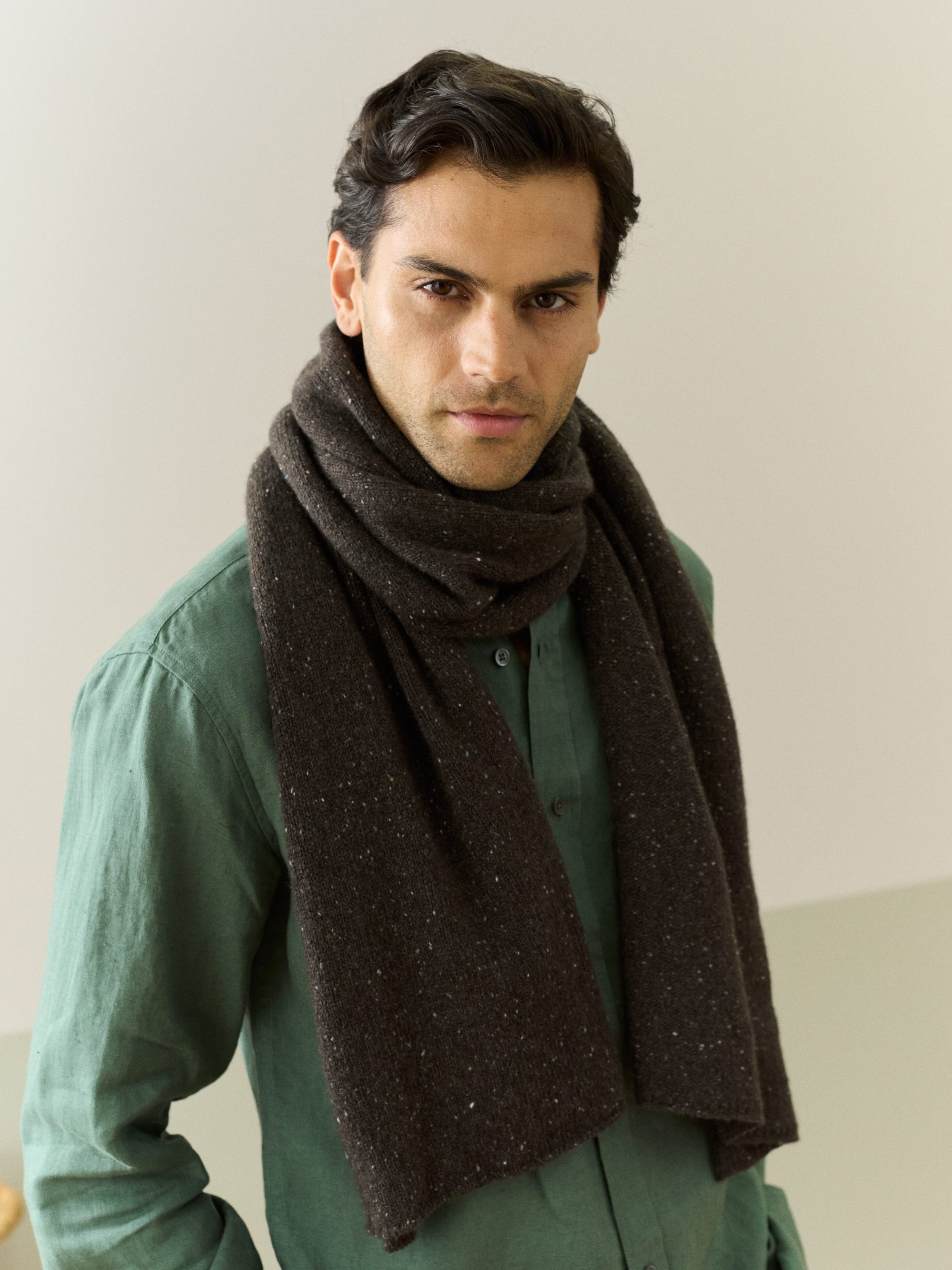 Cashmere Donegal Scarf