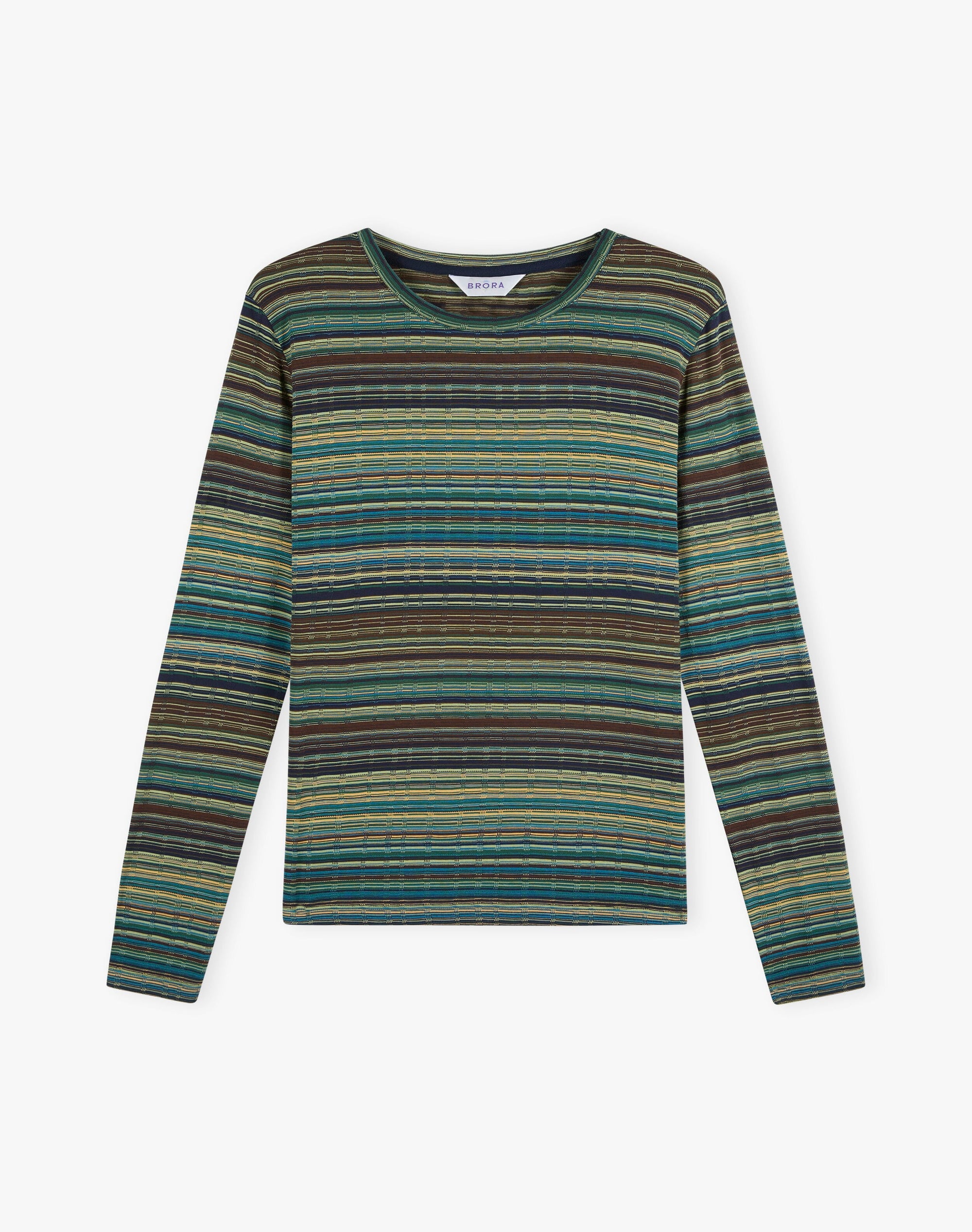 Fine Stripe Jersey T-Shirt