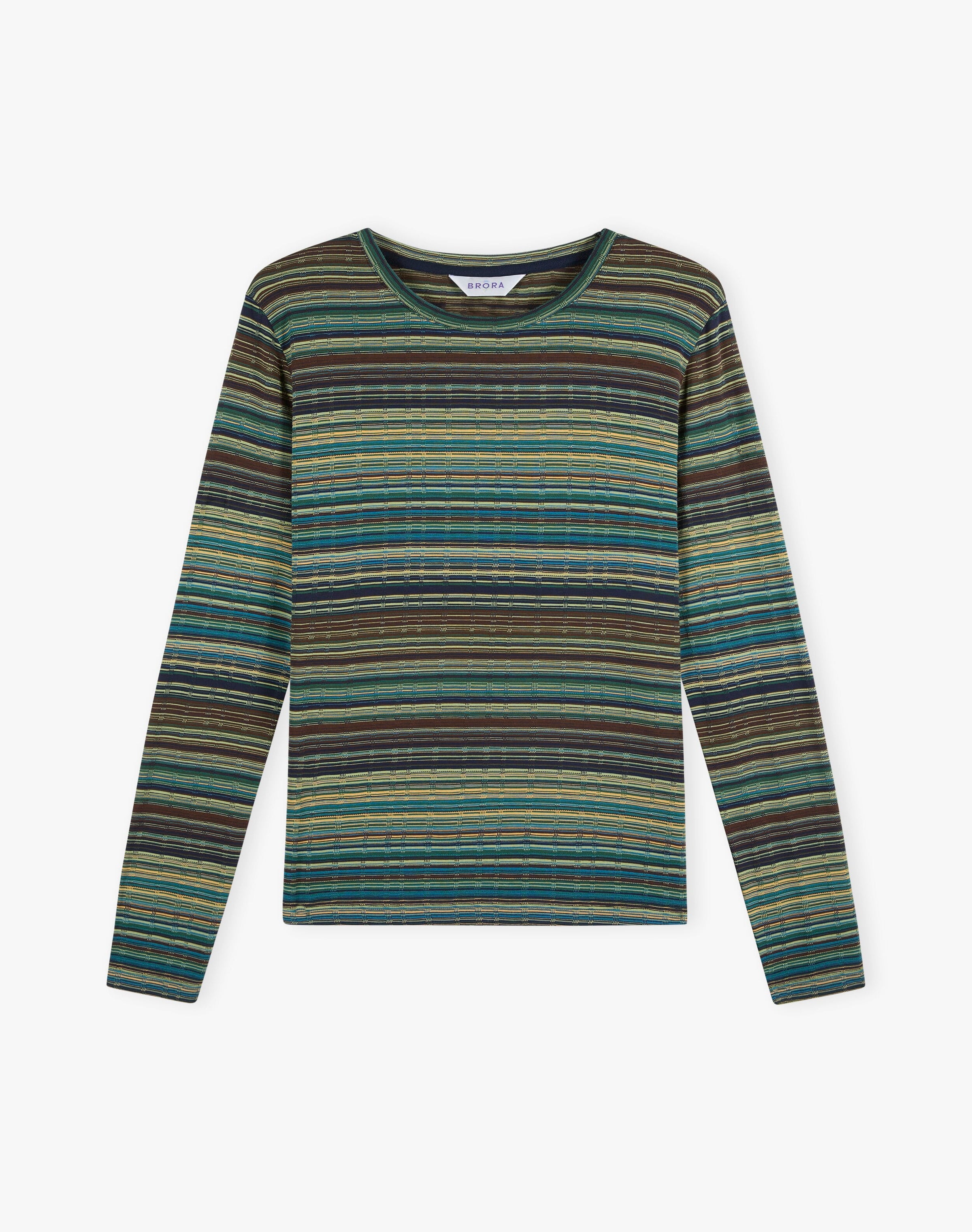 Fine Stripe Jersey T-Shirt