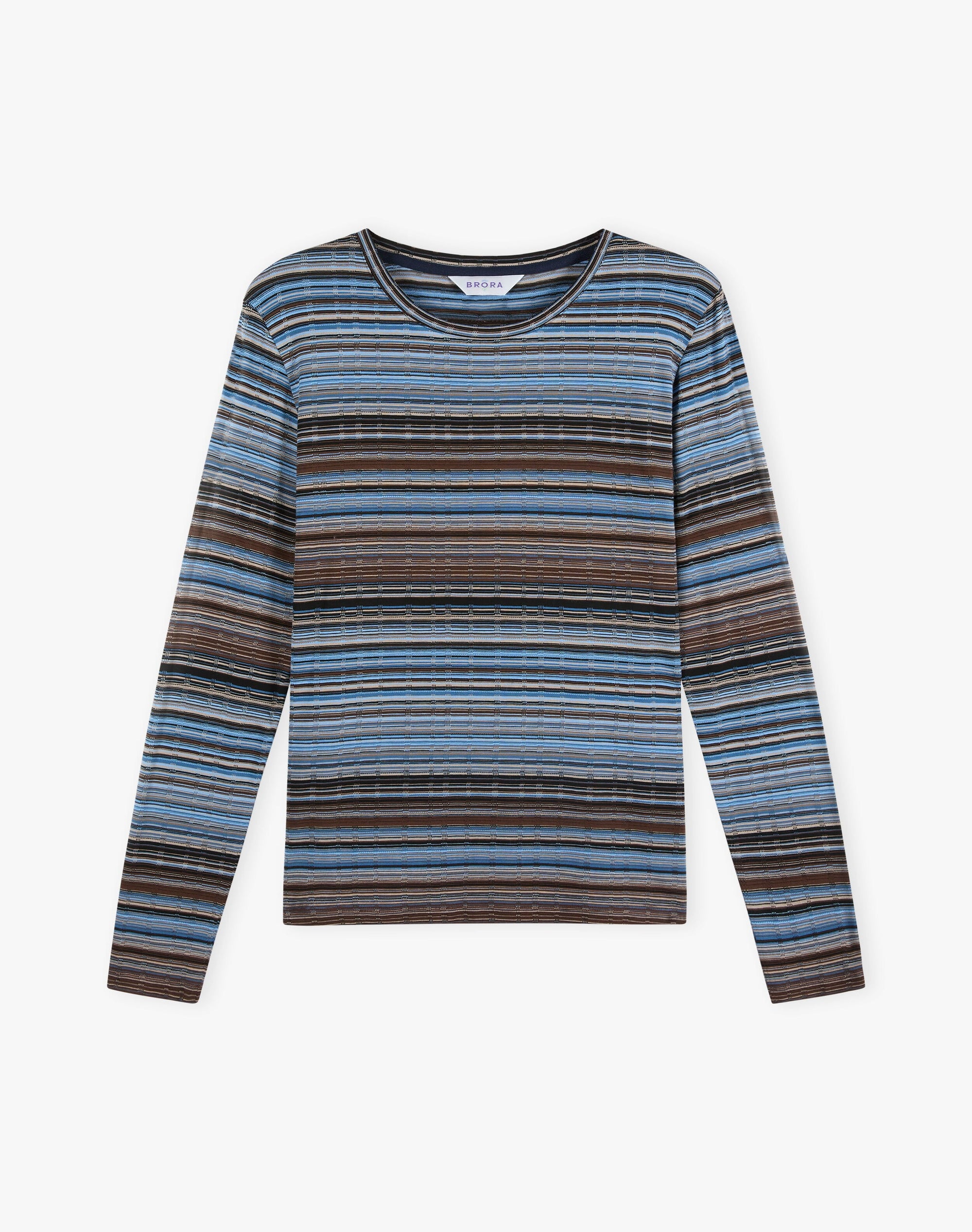 Fine Stripe Jersey T-Shirt