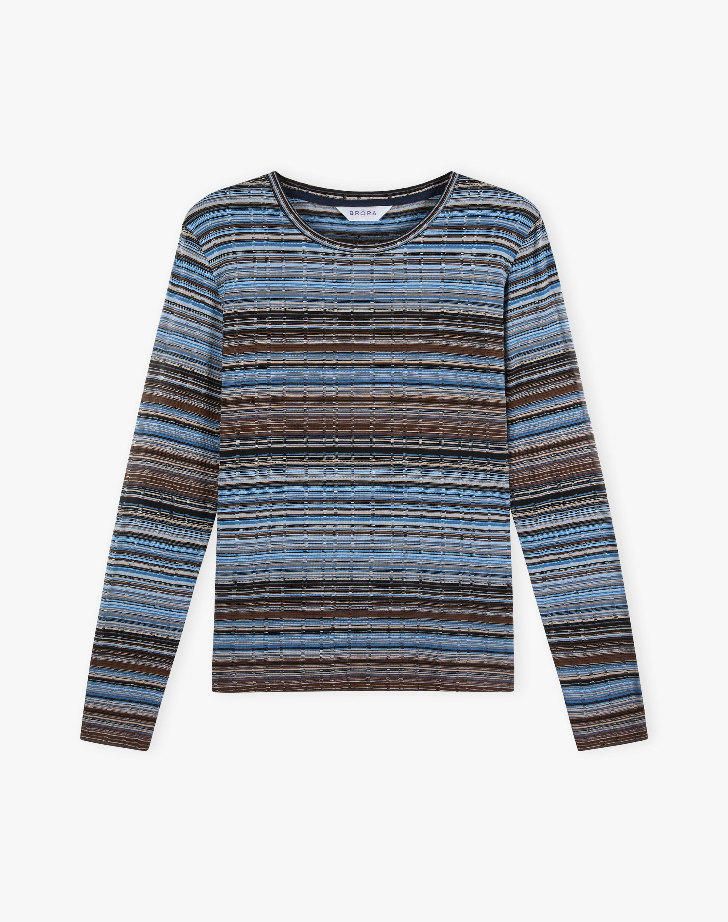 Fine Stripe Jersey T-Shirt