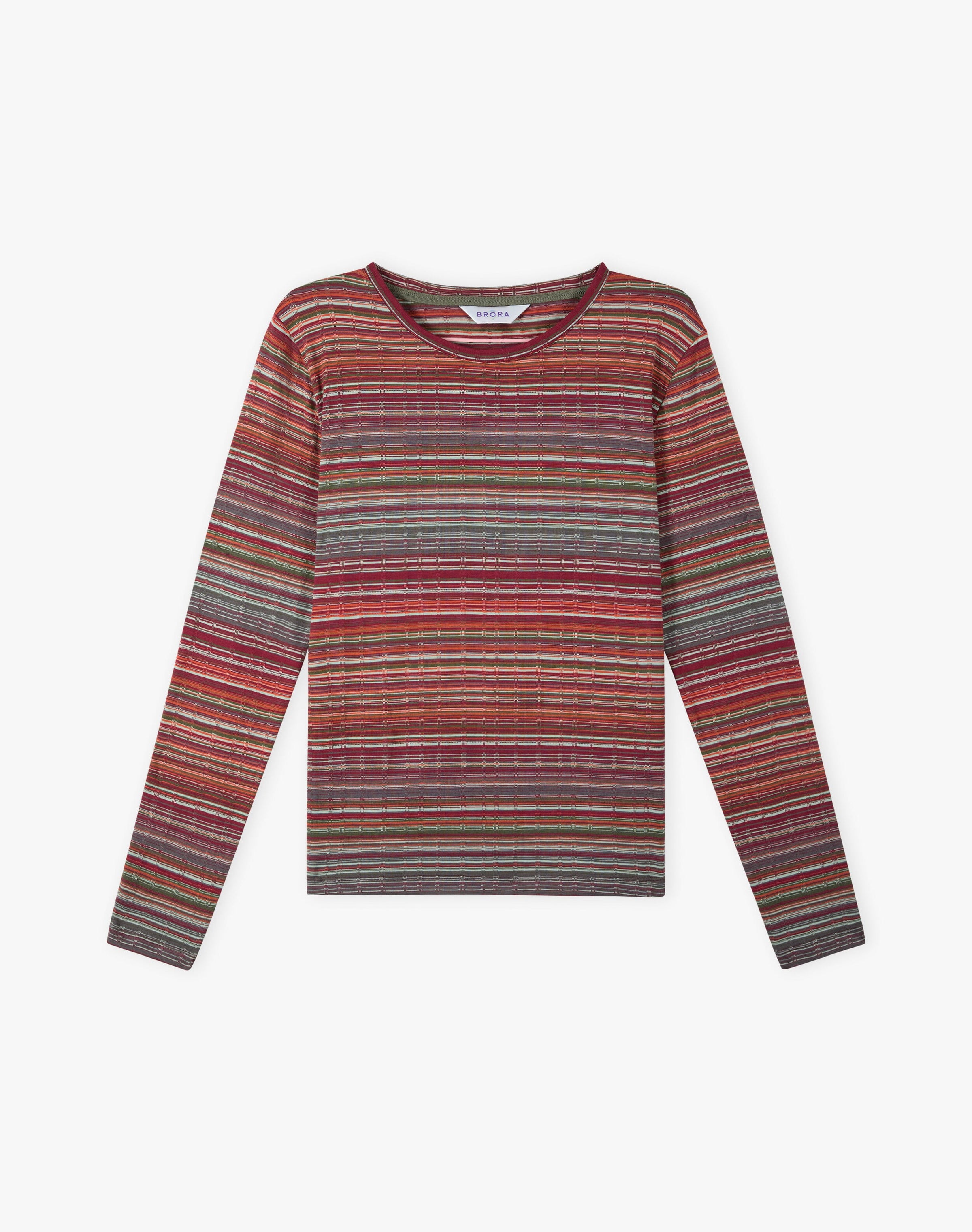 Fine Stripe Jersey T-Shirt