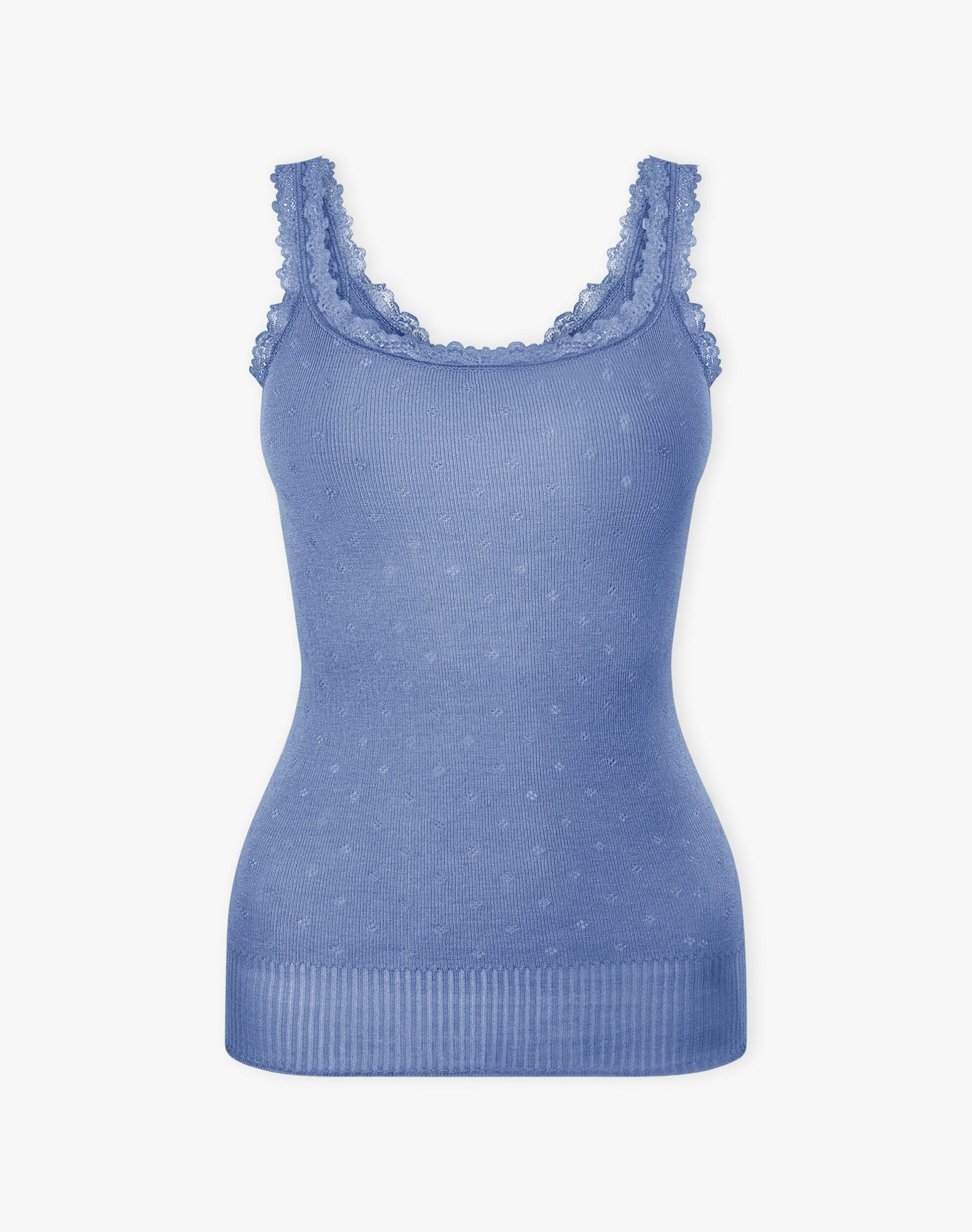 Lace Trim Scoop Camisole
