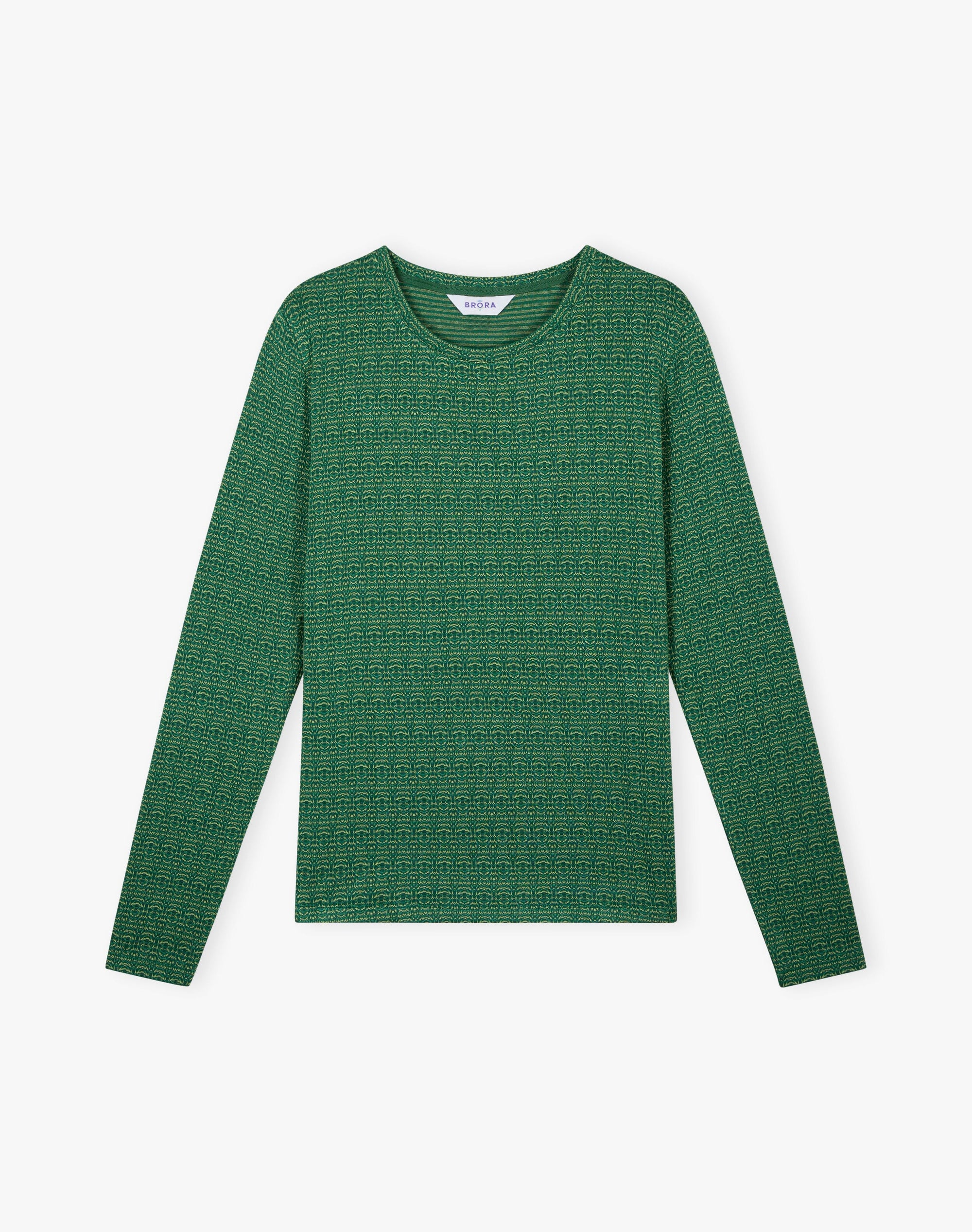 Textured Jersey Turtle Neck