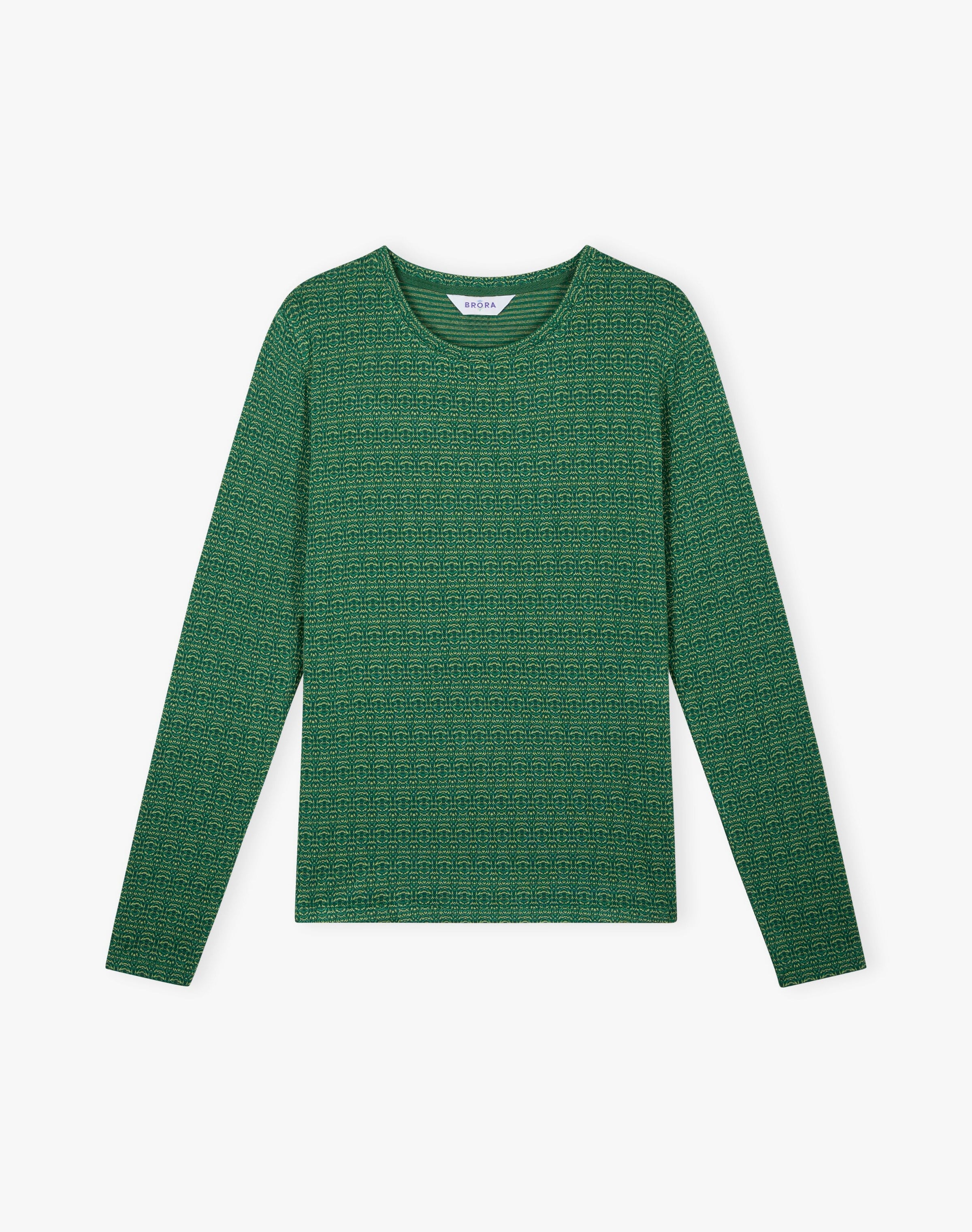 Textured Jersey Turtle Neck