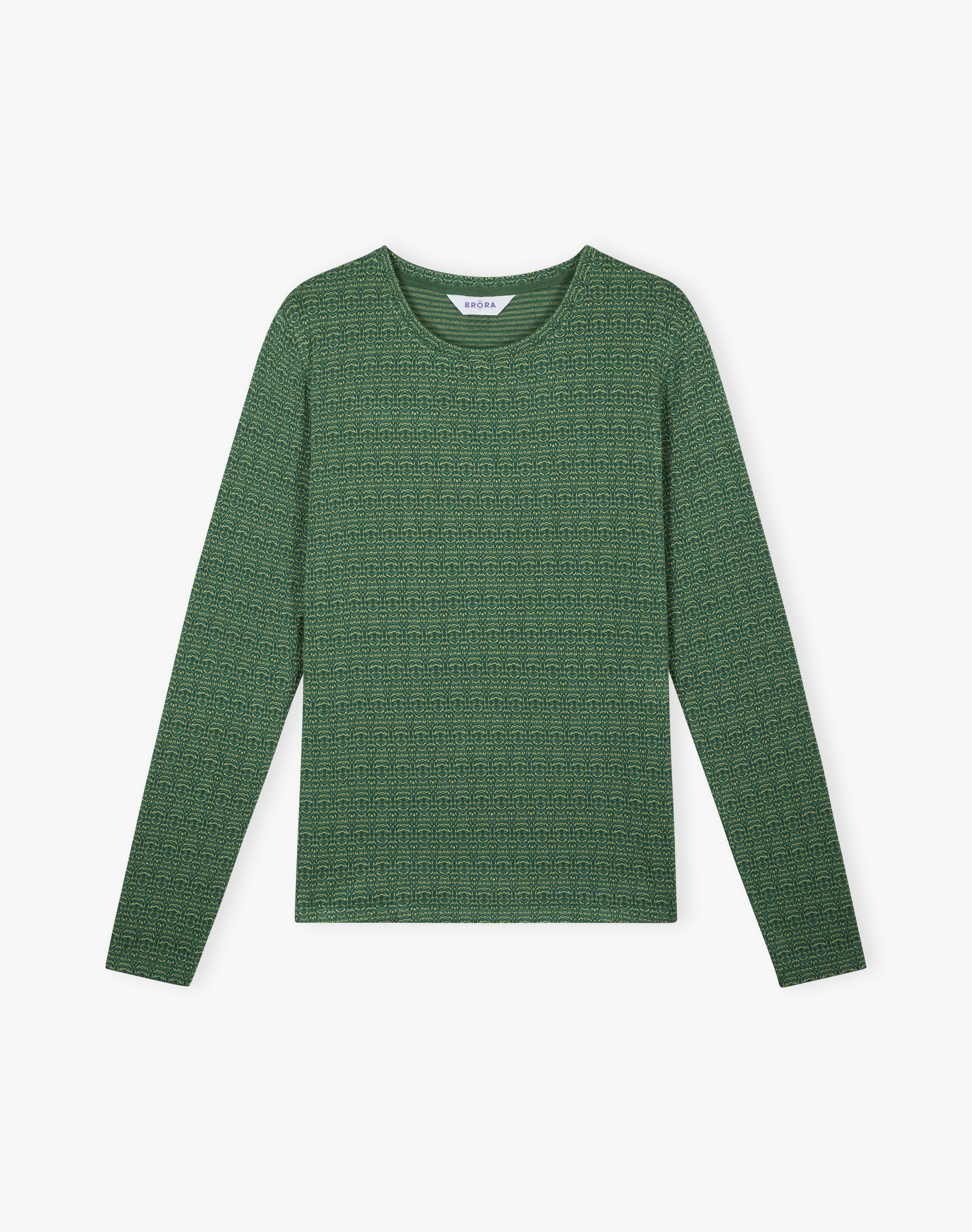 Textured Jersey Turtle Neck
