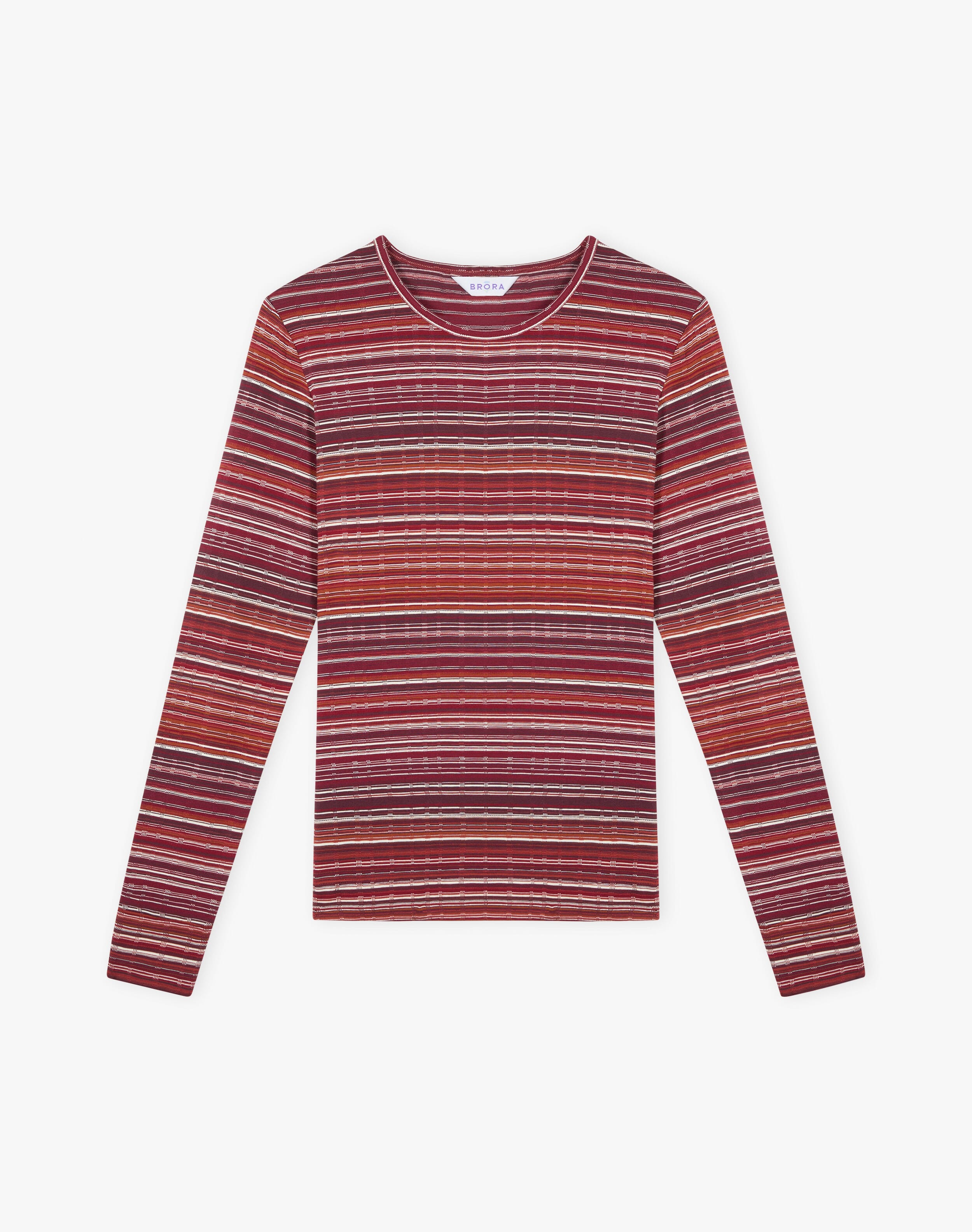 Fine Stripe Jersey Top