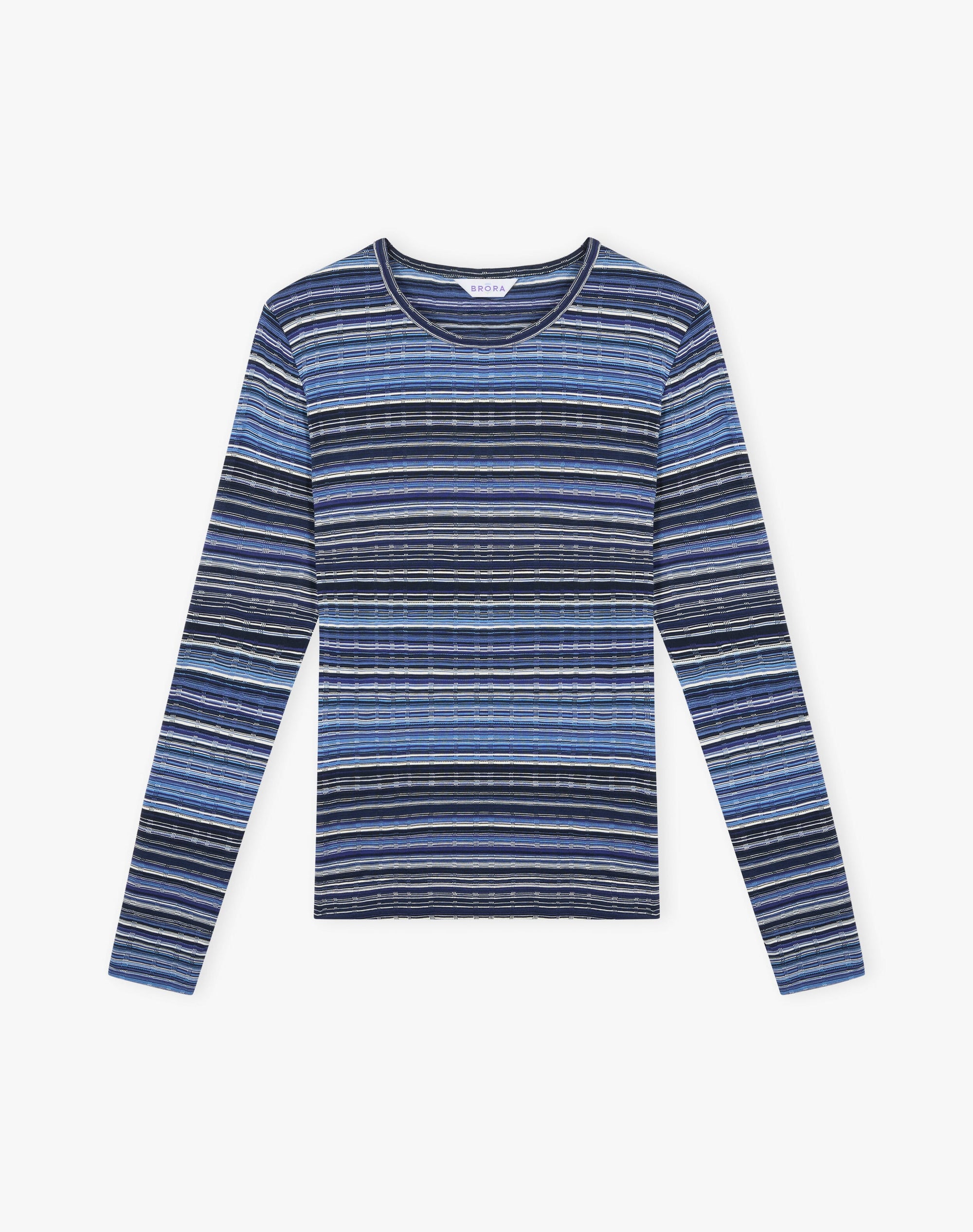 Fine Stripe Jersey Top
