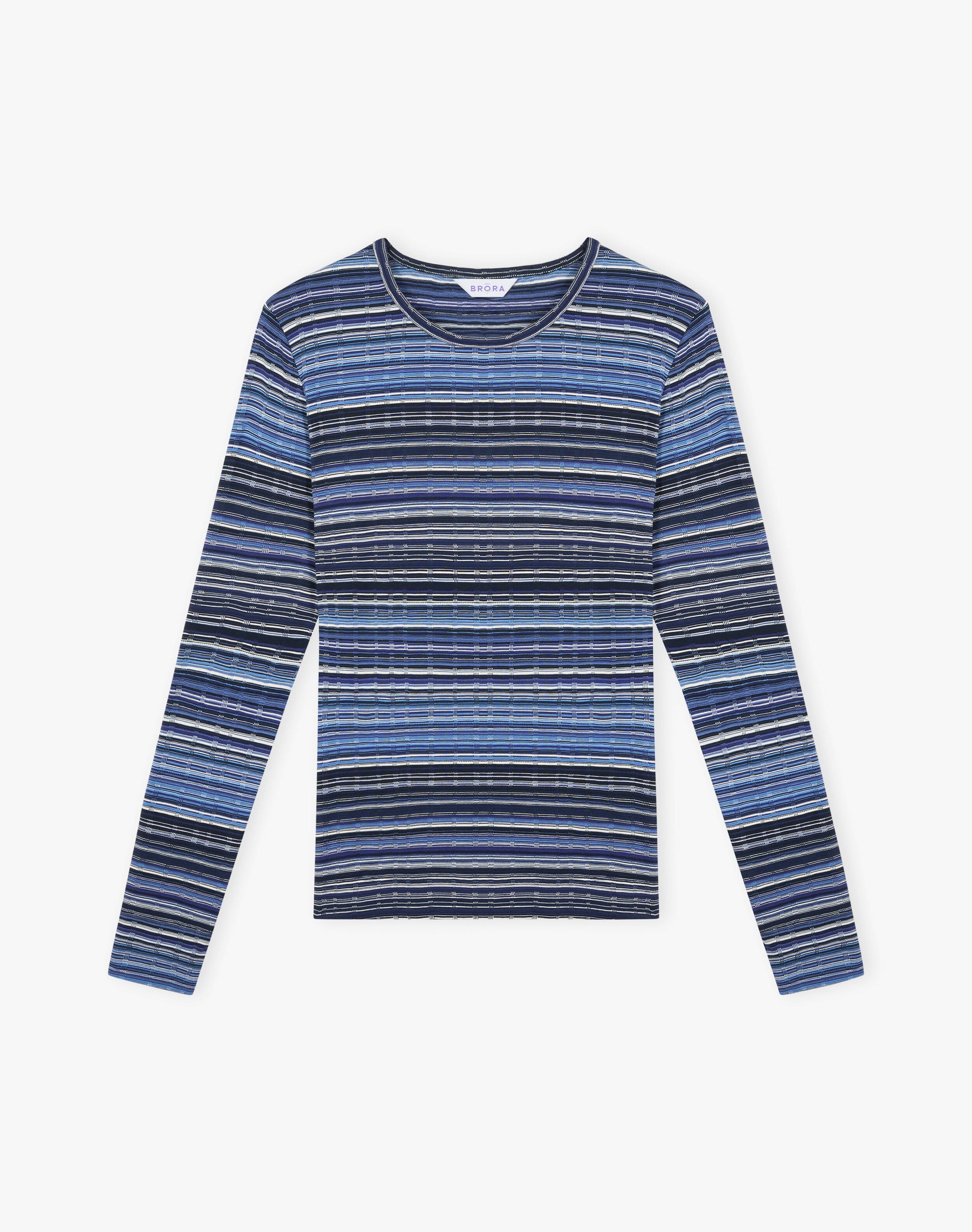 Fine Stripe Jersey Top