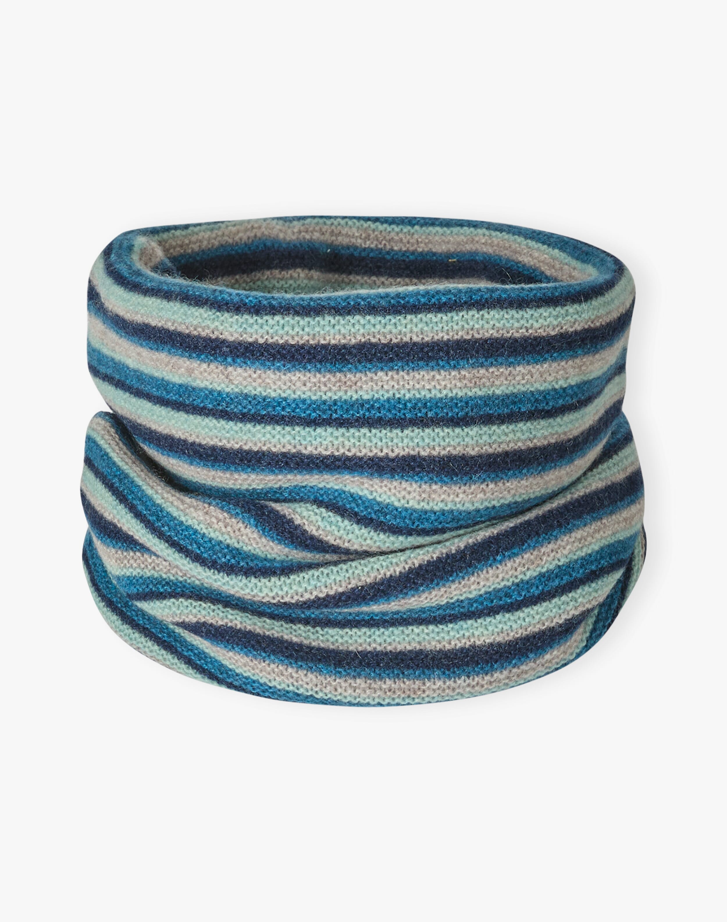 Cashmere Stripy Snood