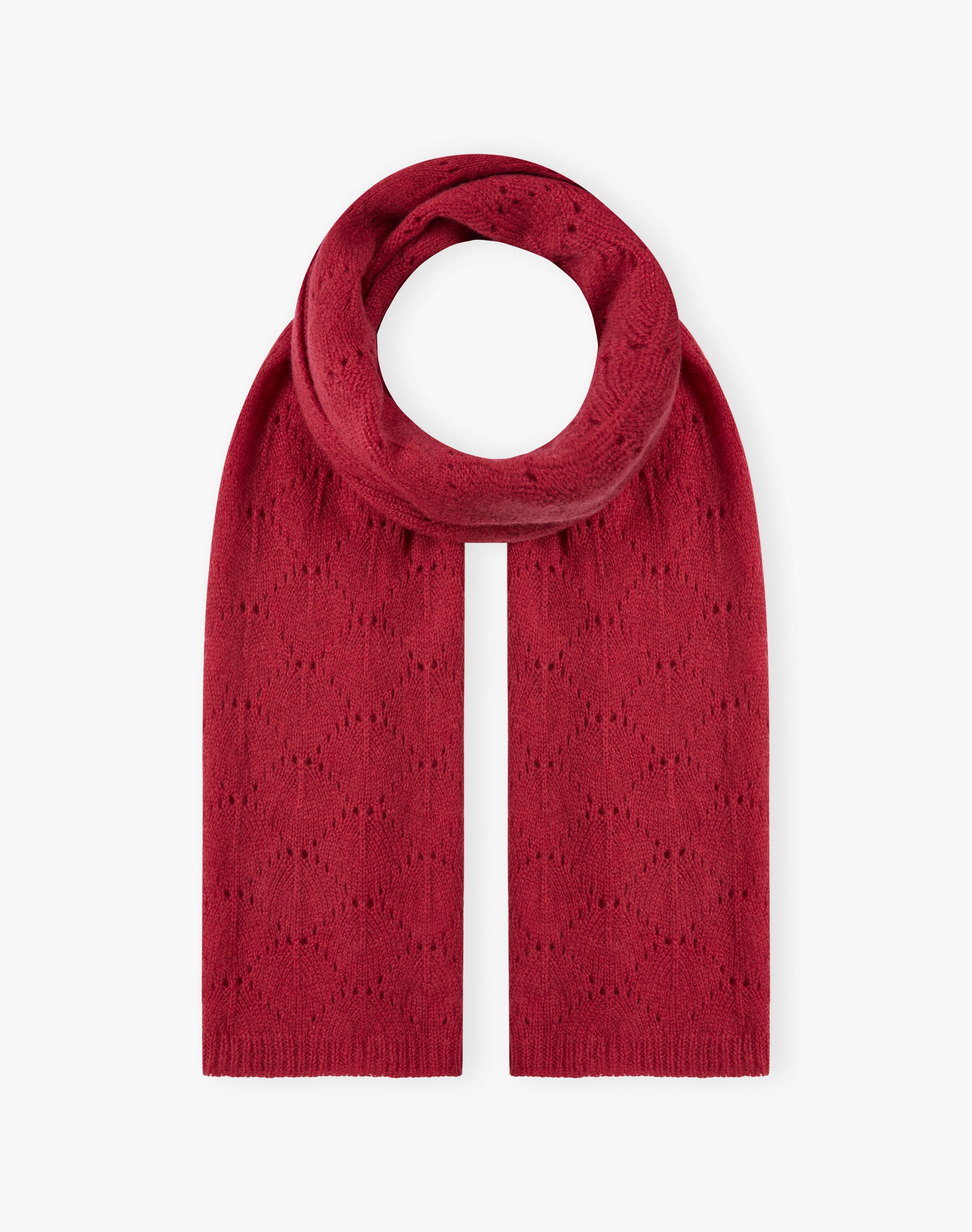 Cashmere Pointelle Scarf