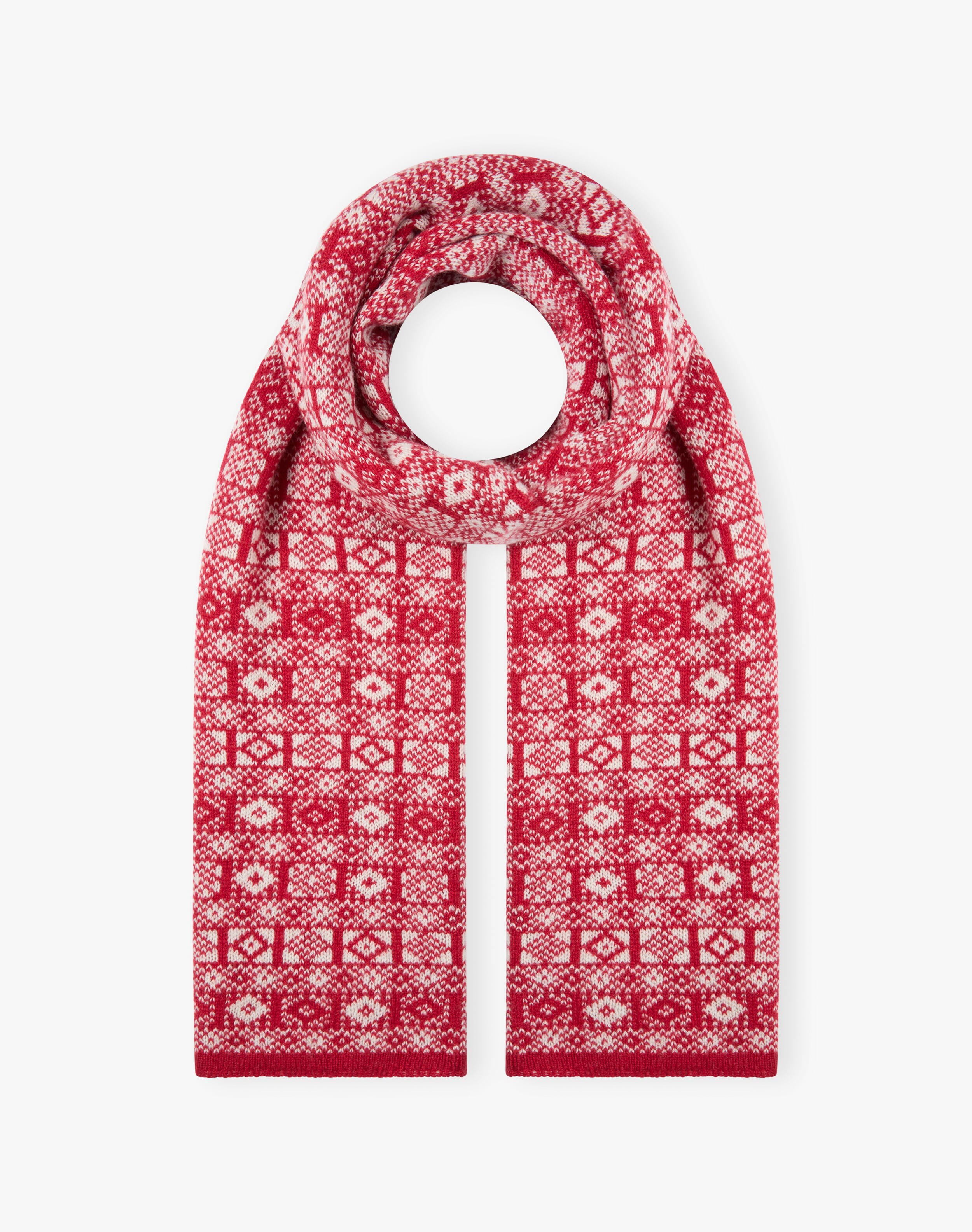 Cashmere Graphic Scarf