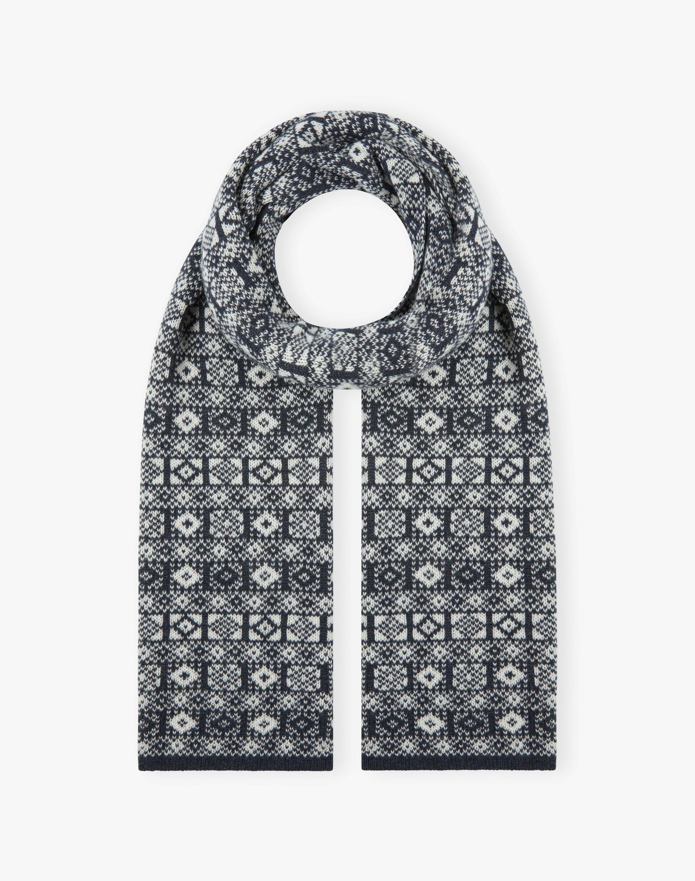 Cashmere Graphic Scarf