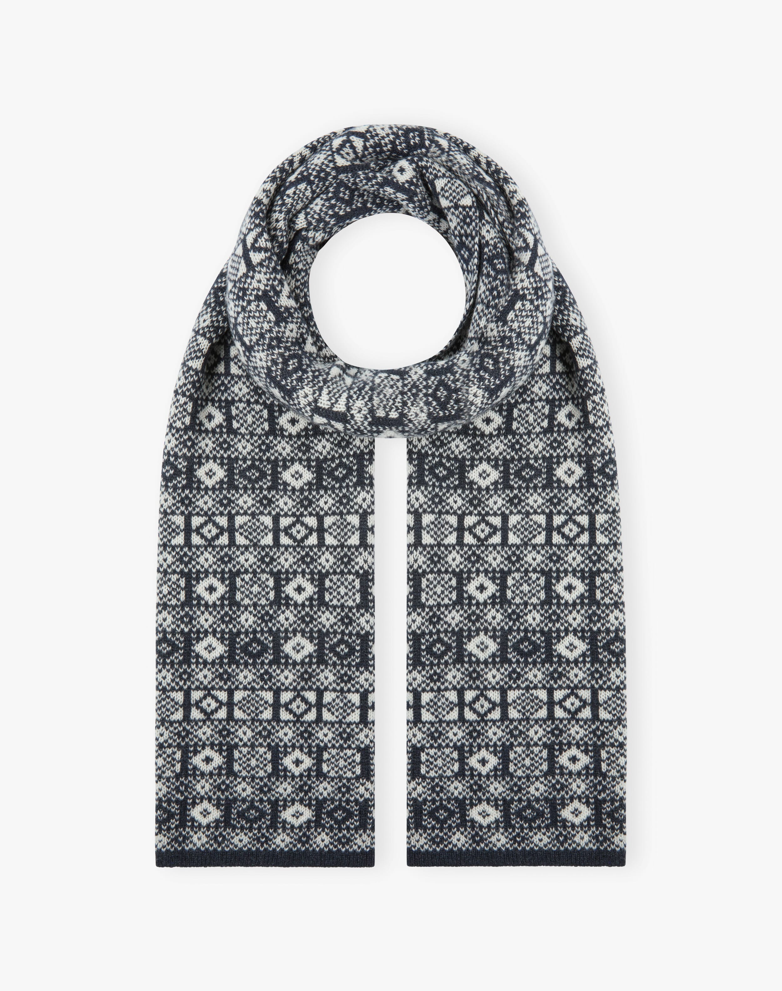 Cashmere Graphic Scarf