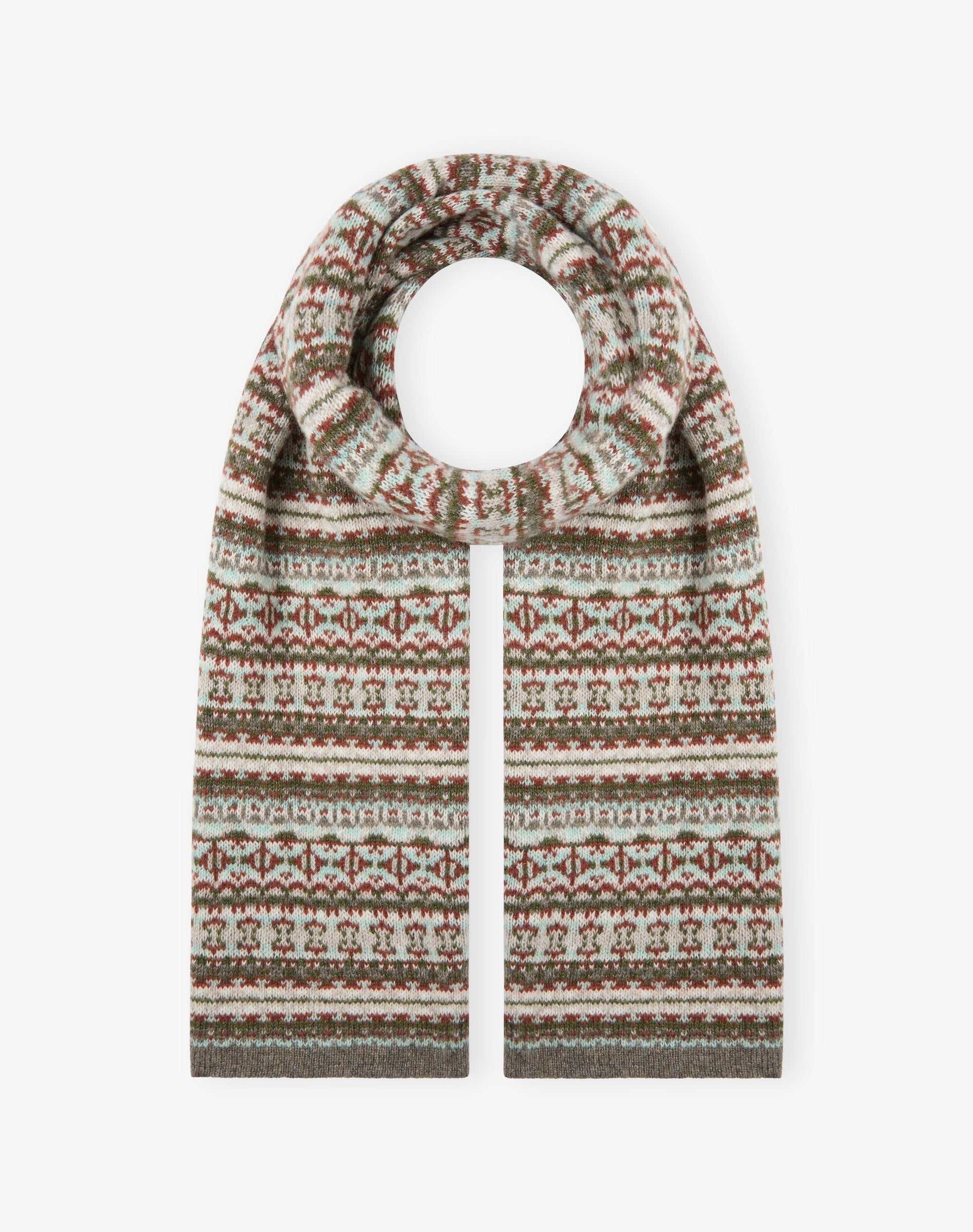 Cashmere Folk Scarf