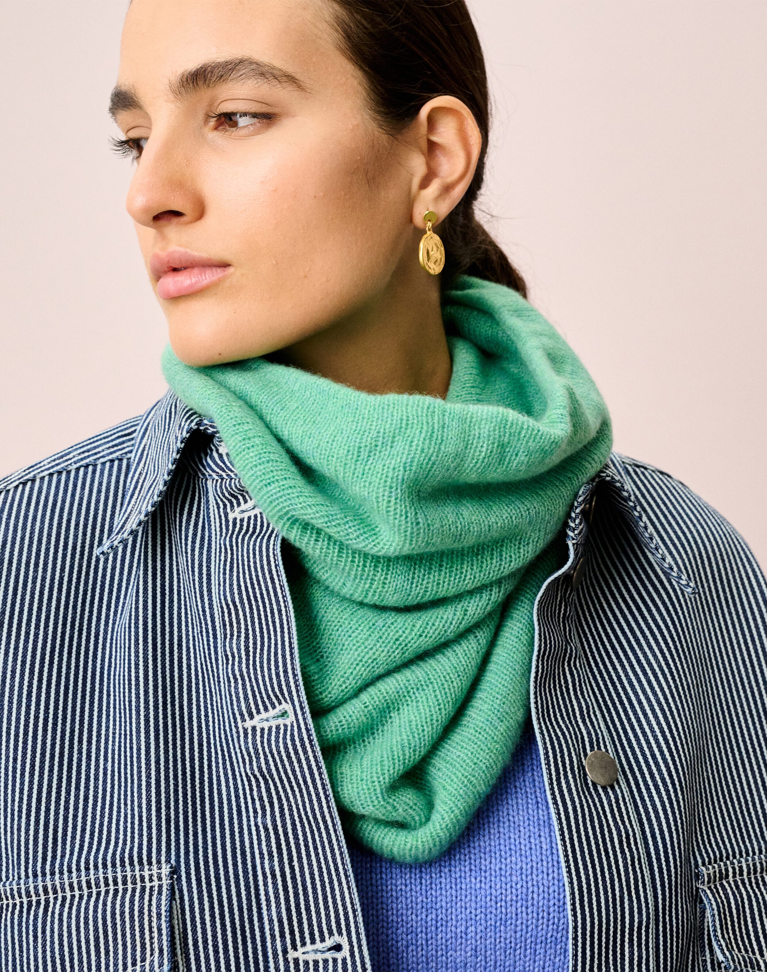 Cashmere Gauzy Snood