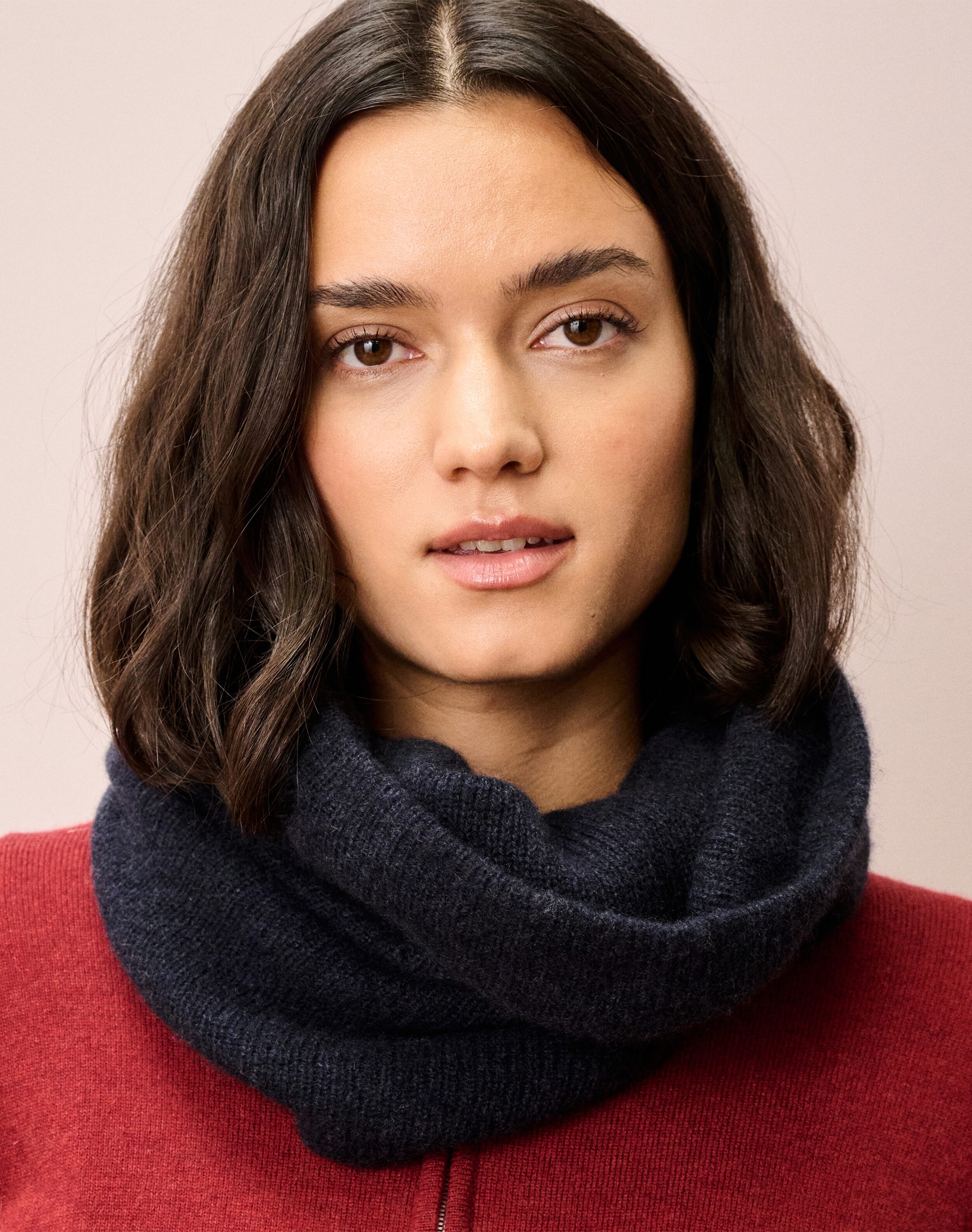 Cashmere Gauzy Snood