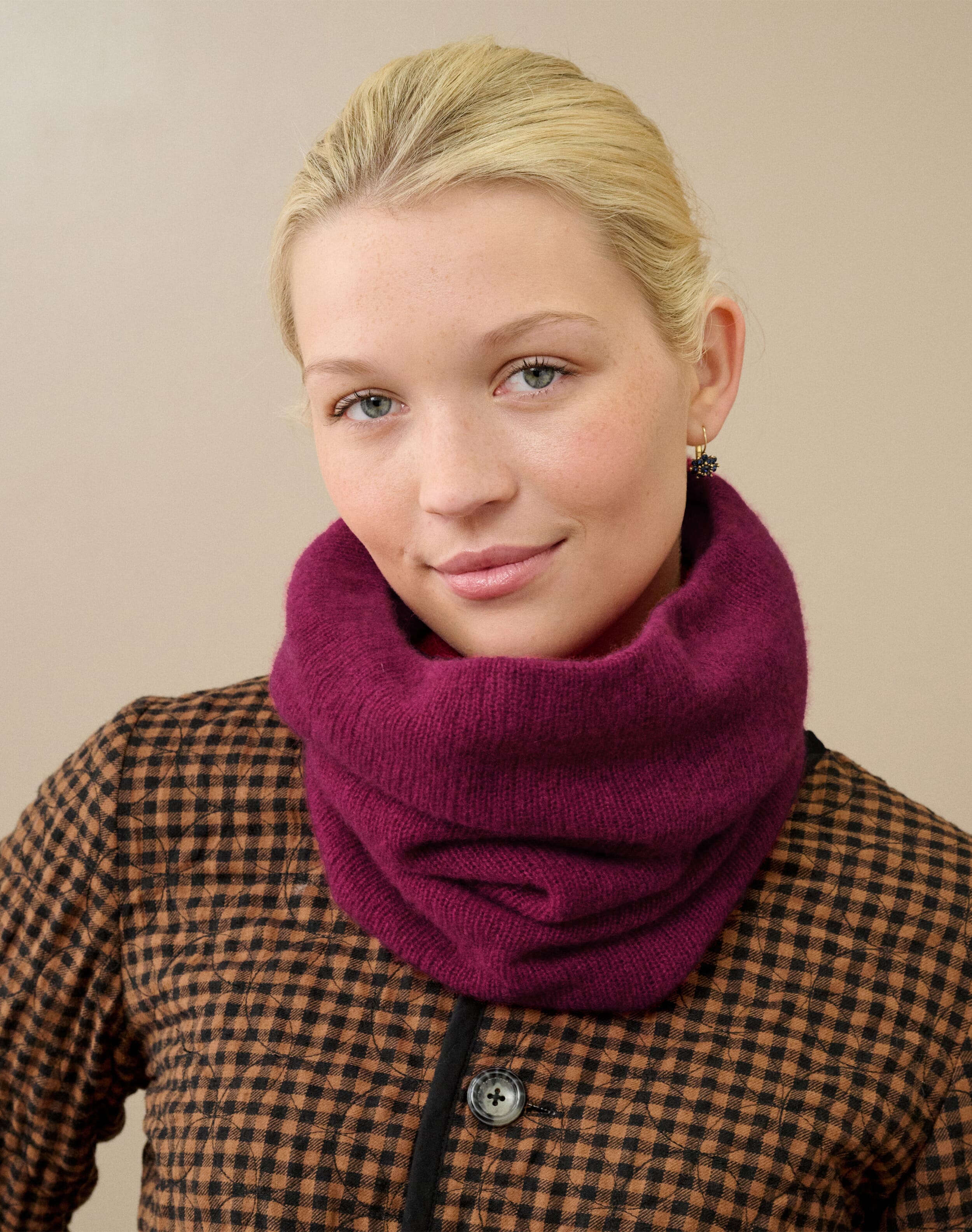 Cashmere Gauzy Snood
