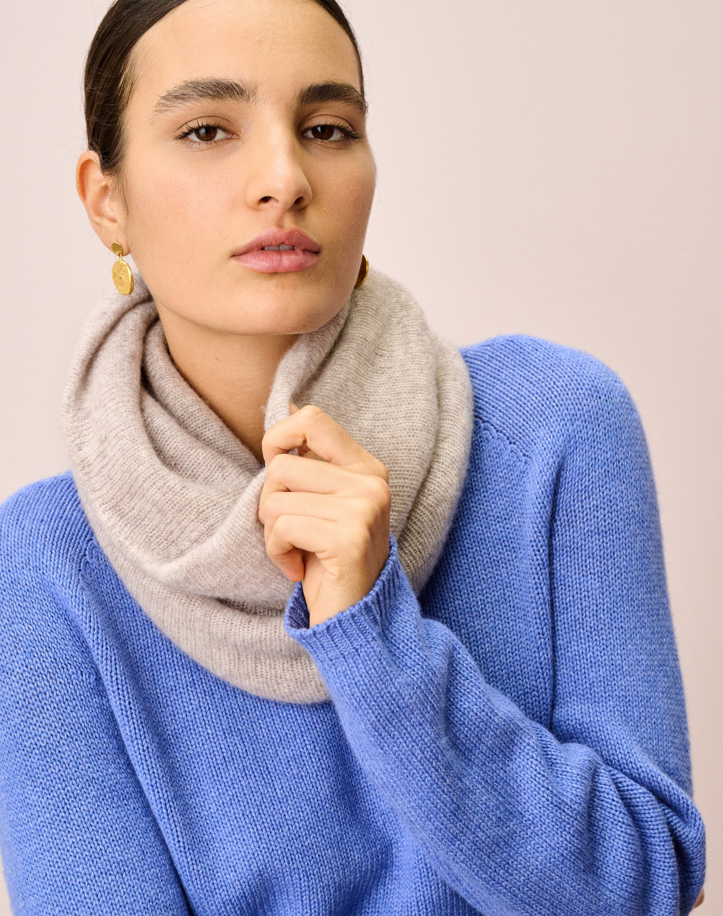 Cashmere Gauzy Snood
