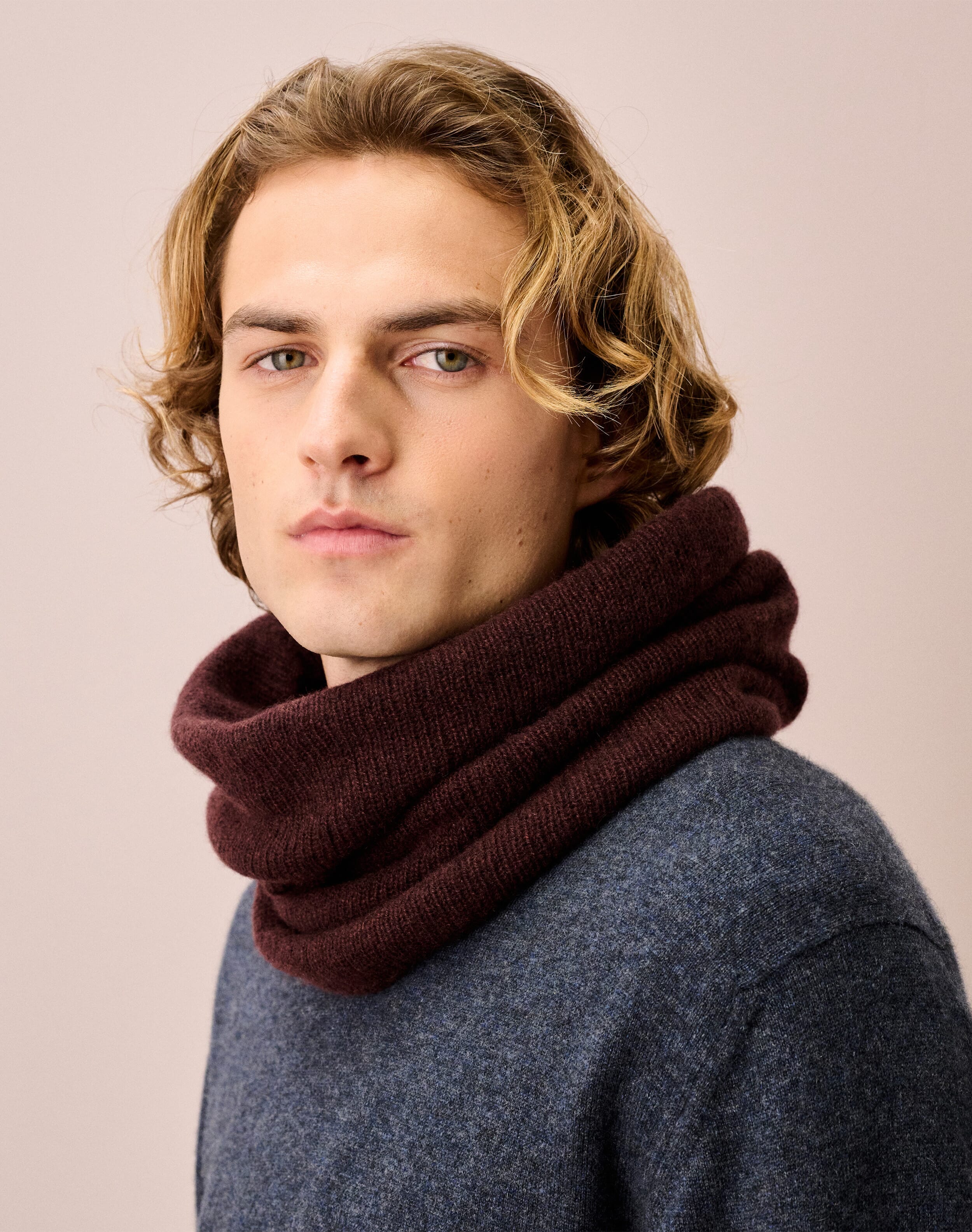 Cashmere Gauzy Snood