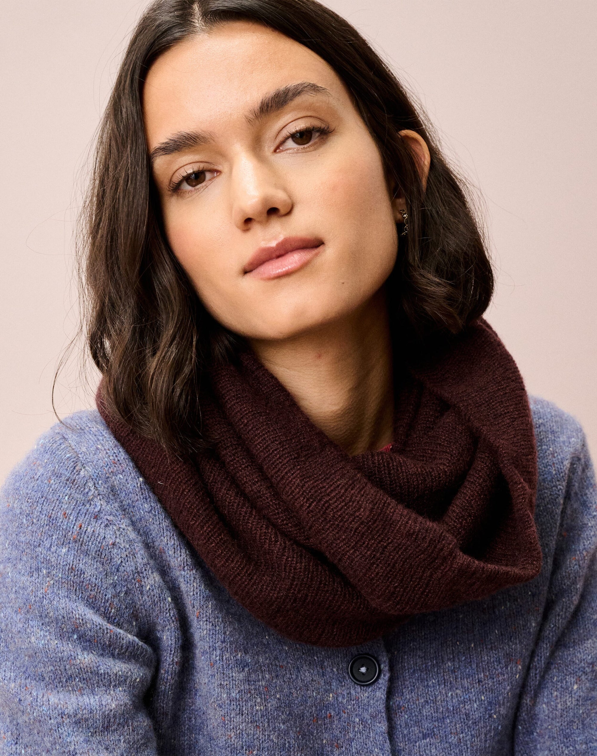 Cashmere Gauzy Snood