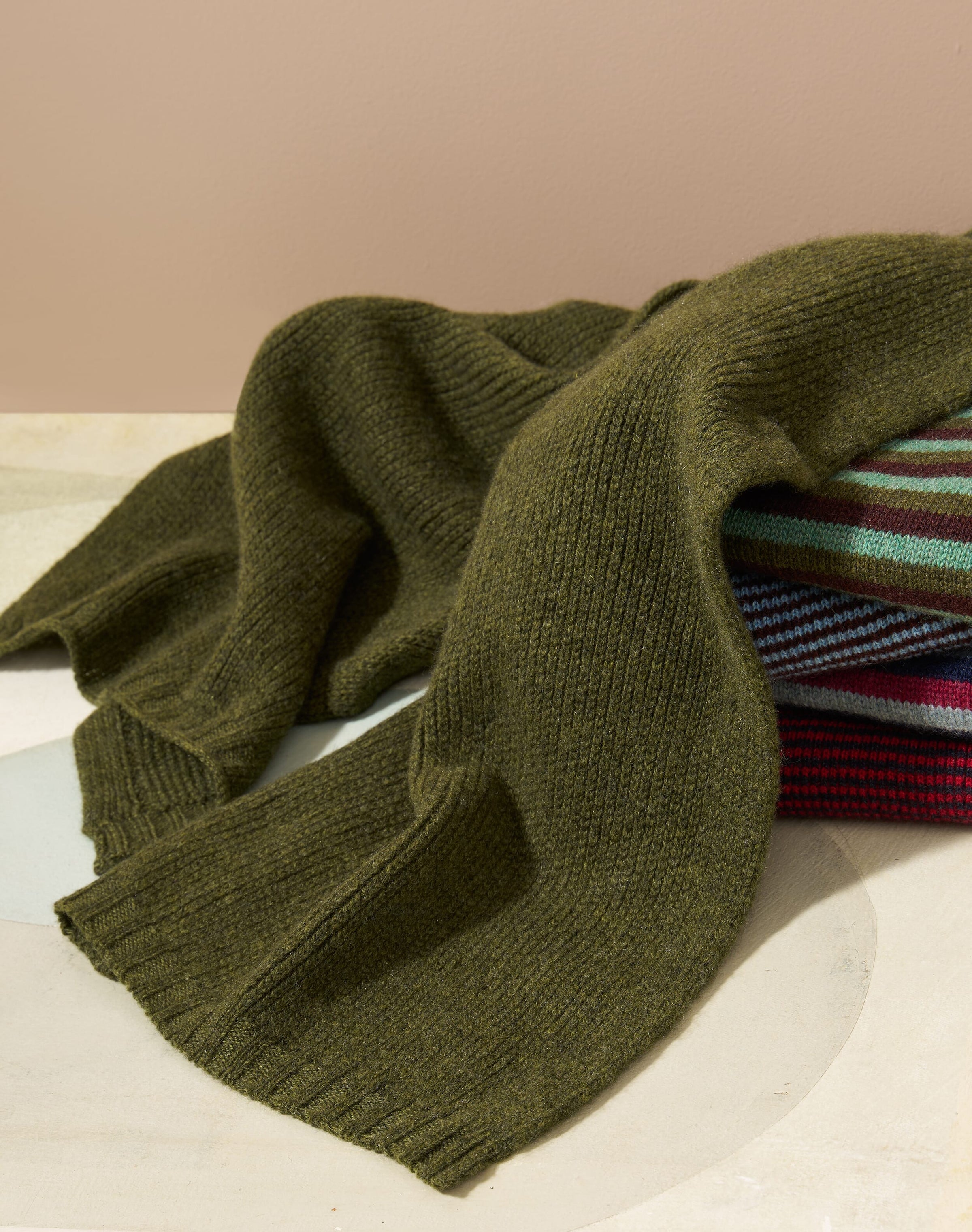 Cashmere Knitted Scarf