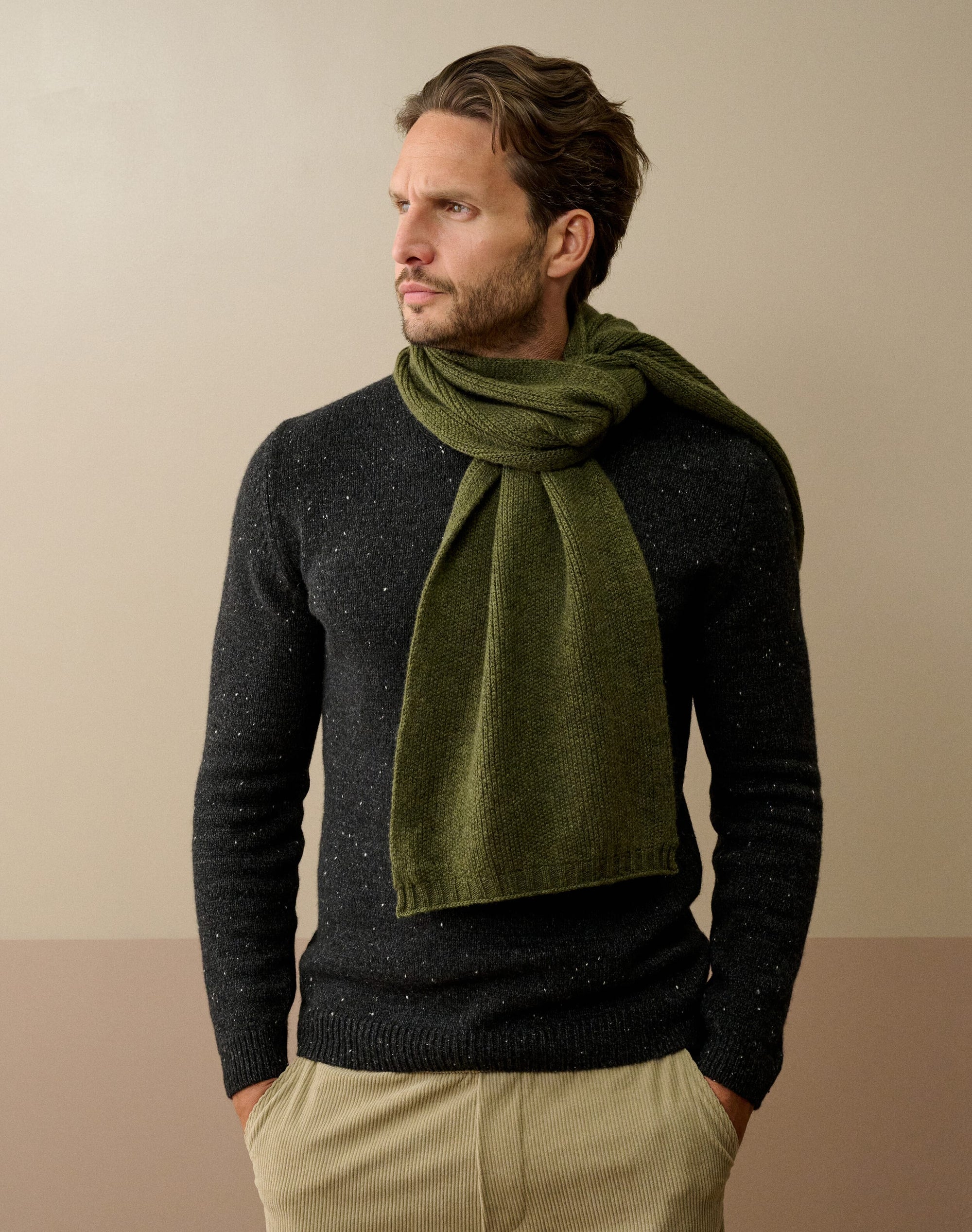 Cashmere Knitted Scarf