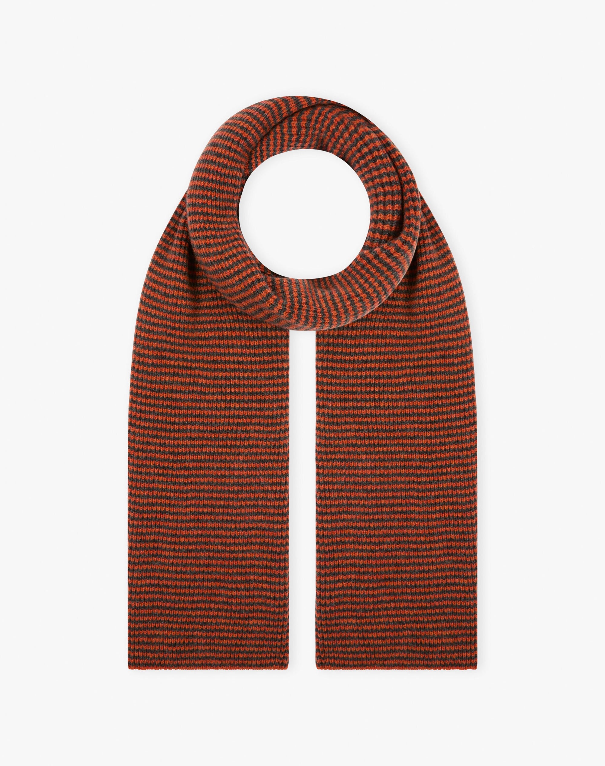 Cashmere Fine Stripe Scarf