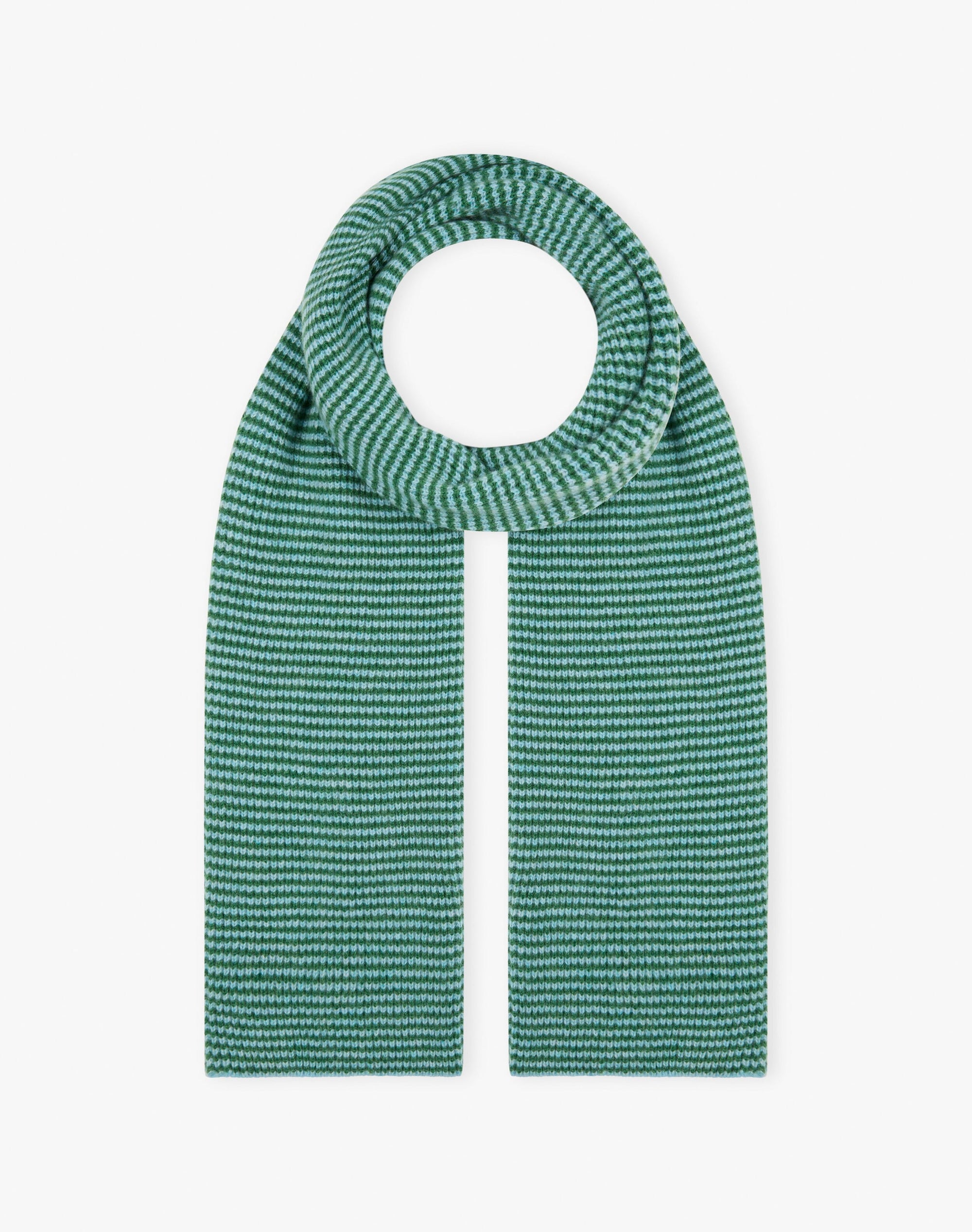 Cashmere Fine Stripe Scarf