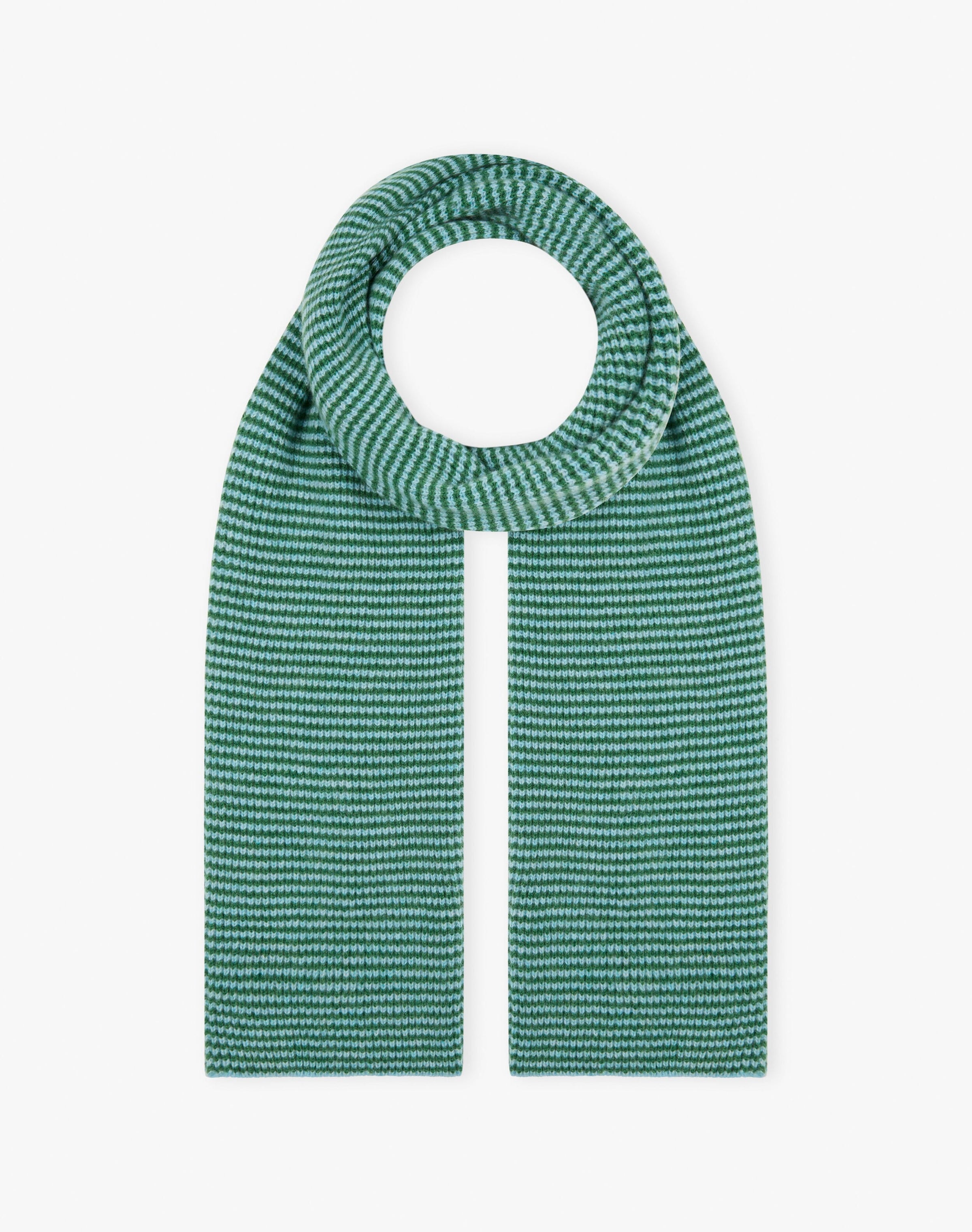 Cashmere Fine Stripe Scarf