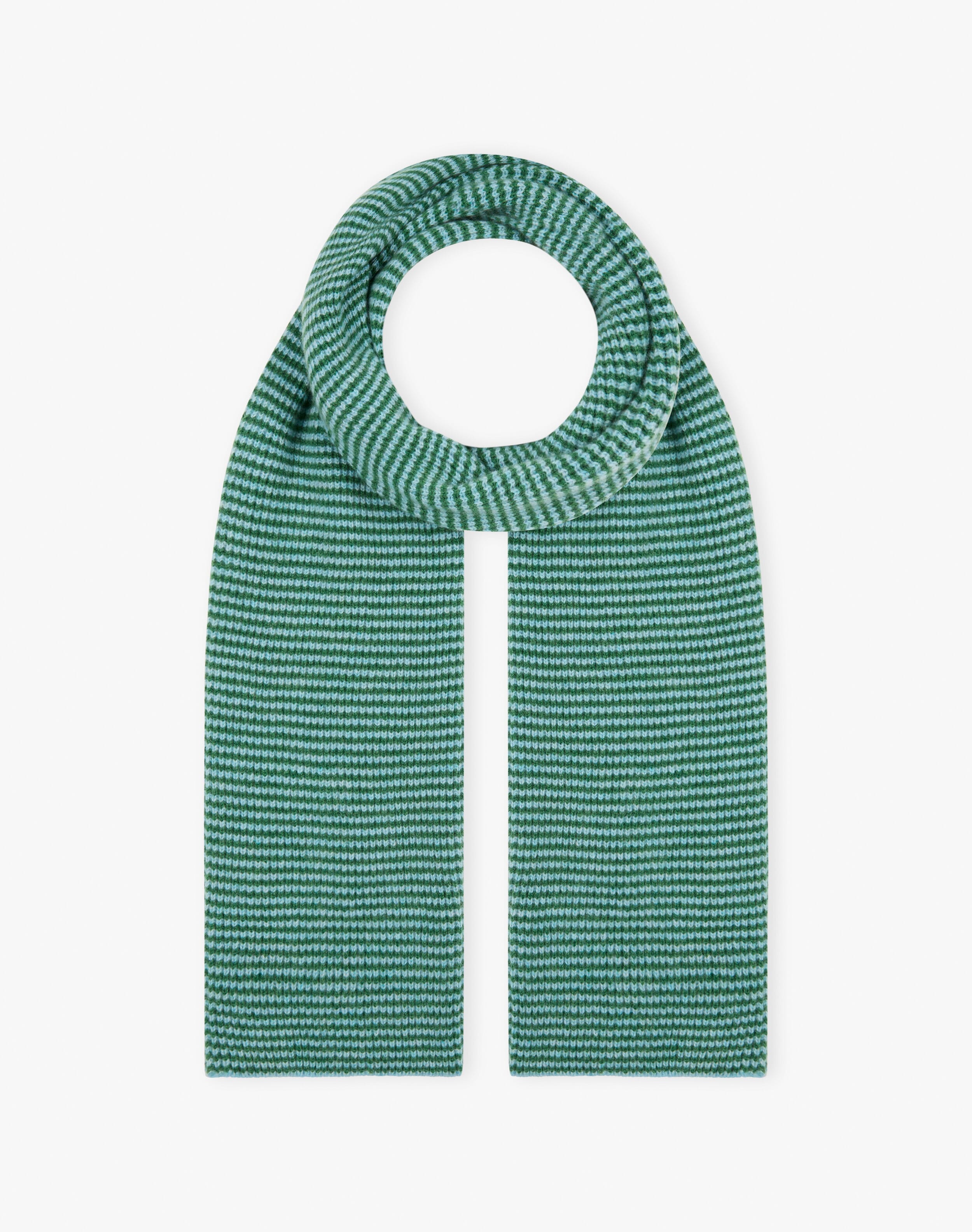 Cashmere Fine Stripe Scarf