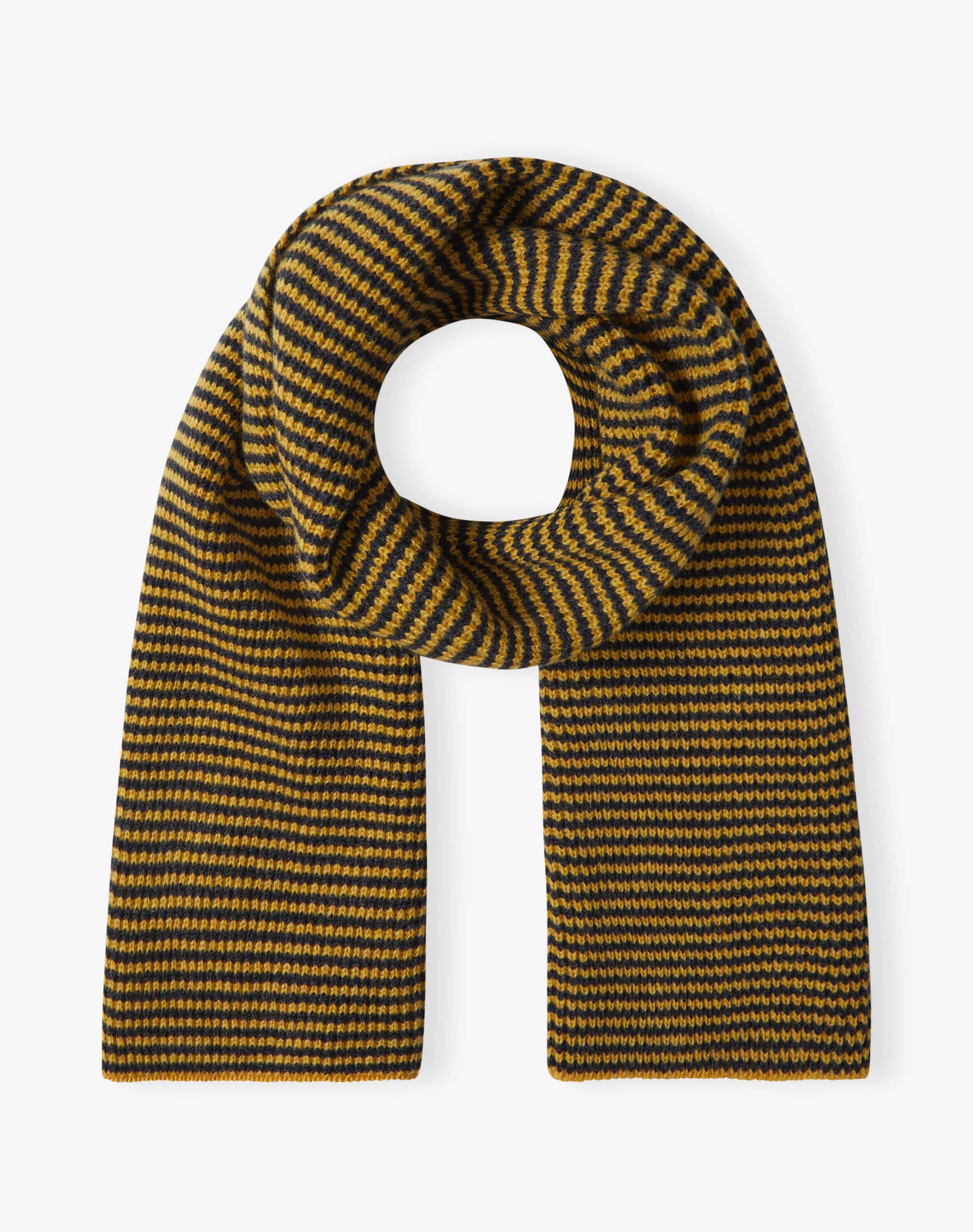 Cashmere Fine Stripe Scarf
