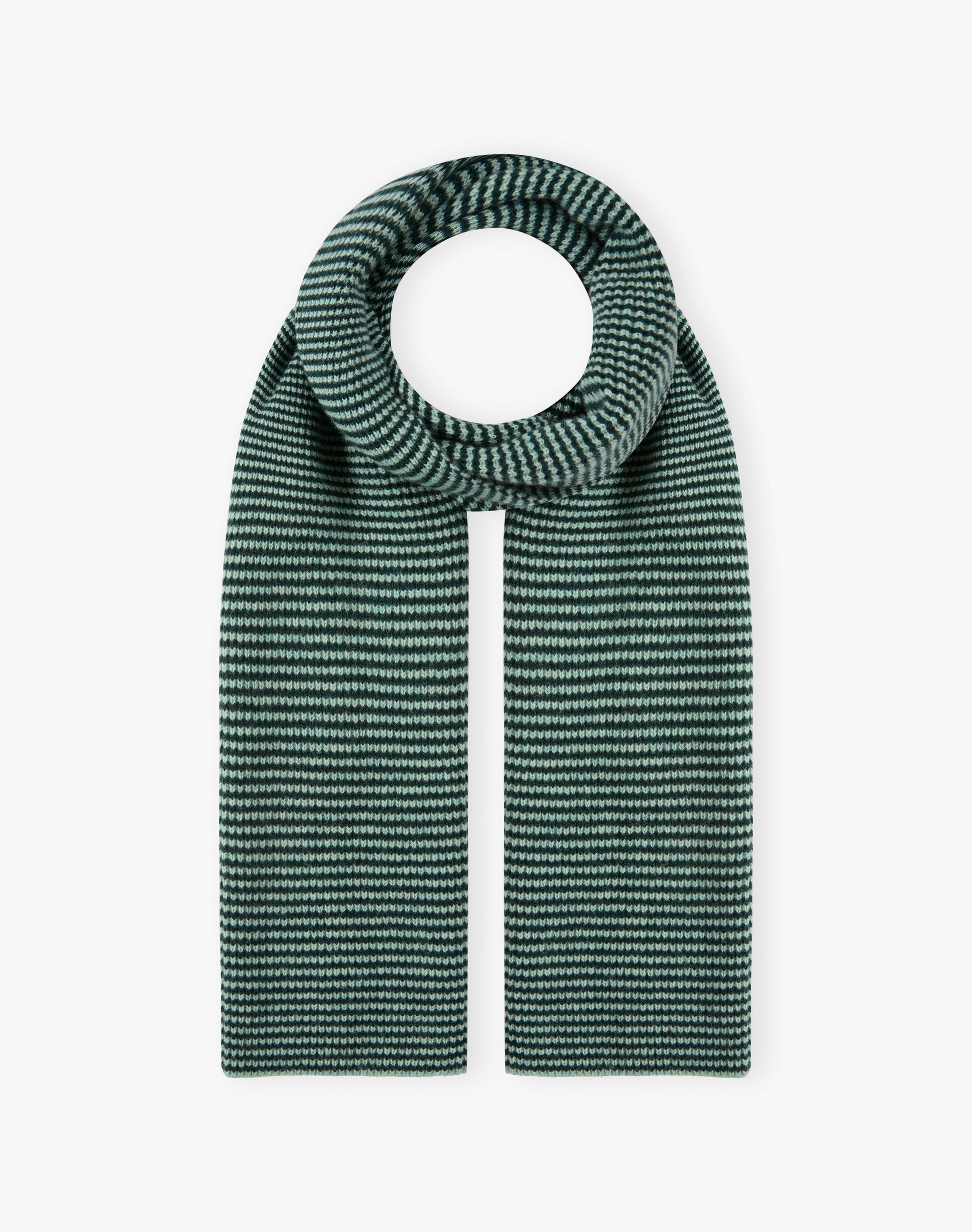 Cashmere Fine Stripe Scarf