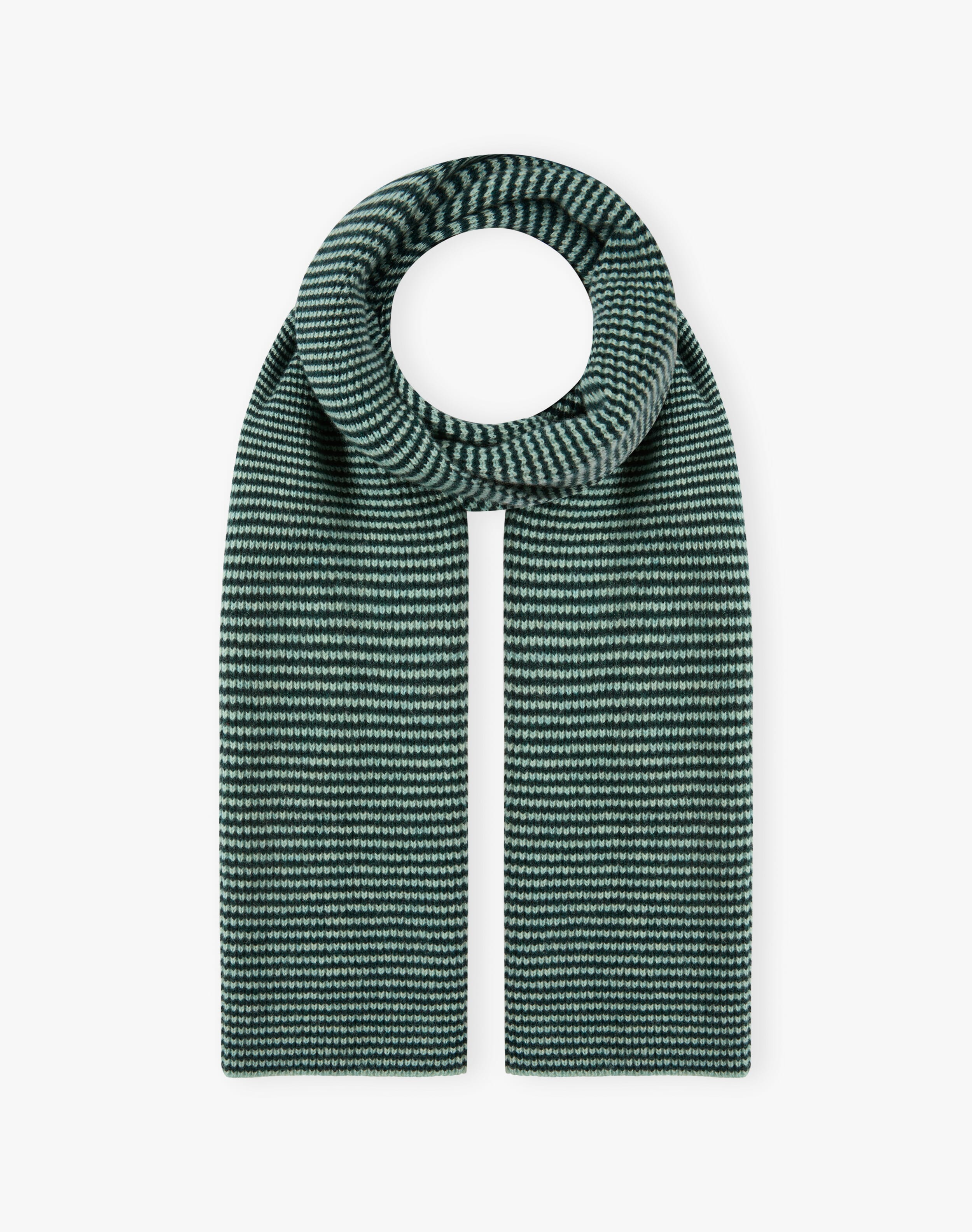 Cashmere Fine Stripe Scarf