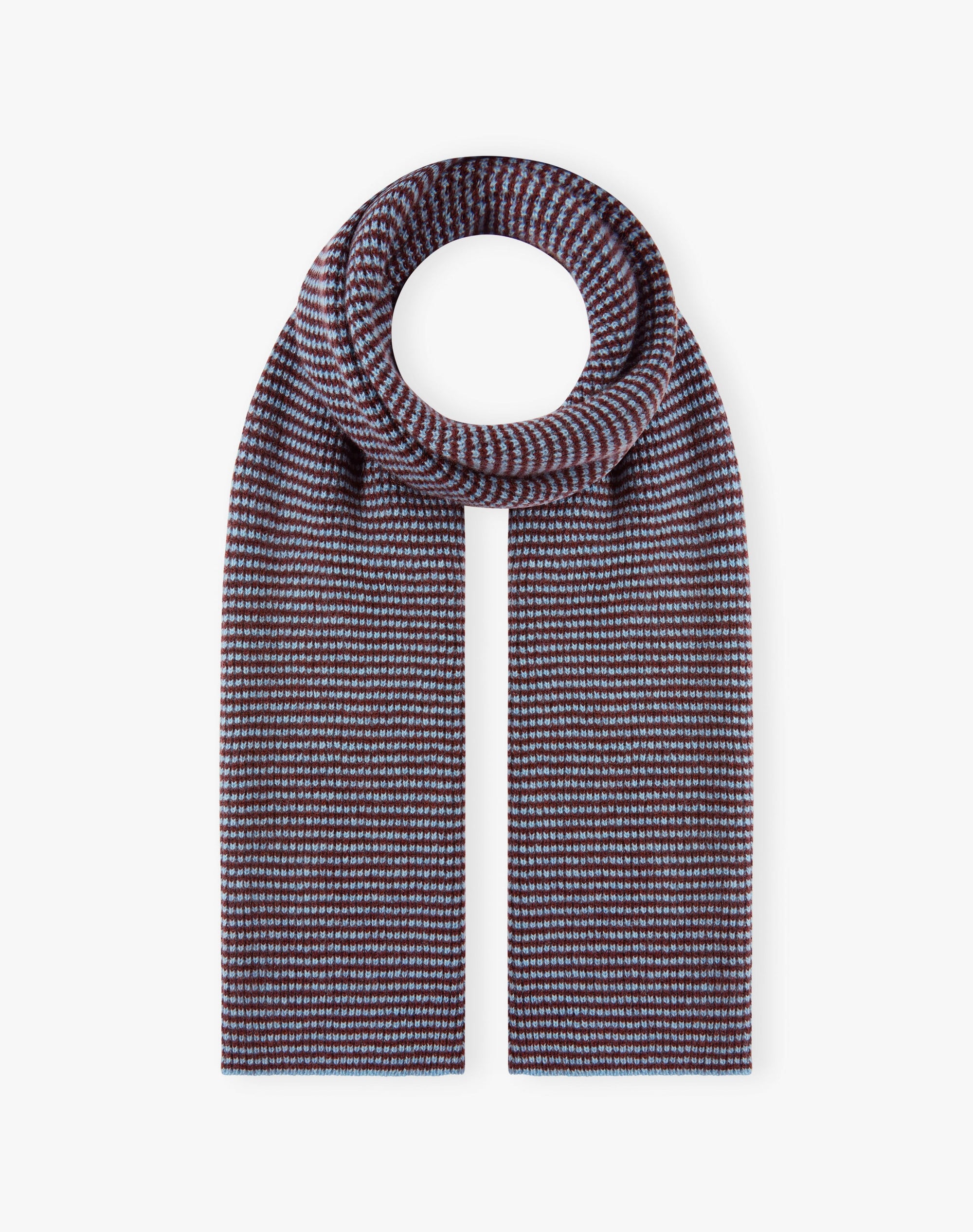 Cashmere Fine Stripe Scarf