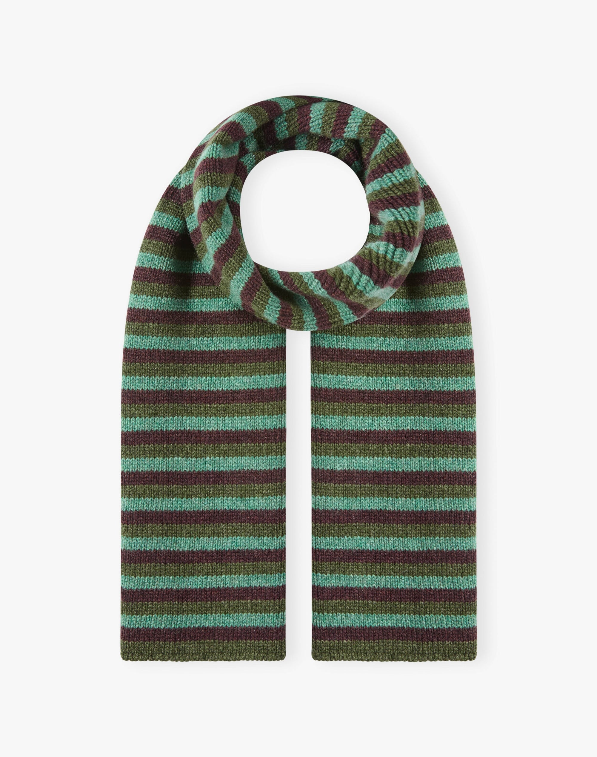 Cashmere Stripe Scarf