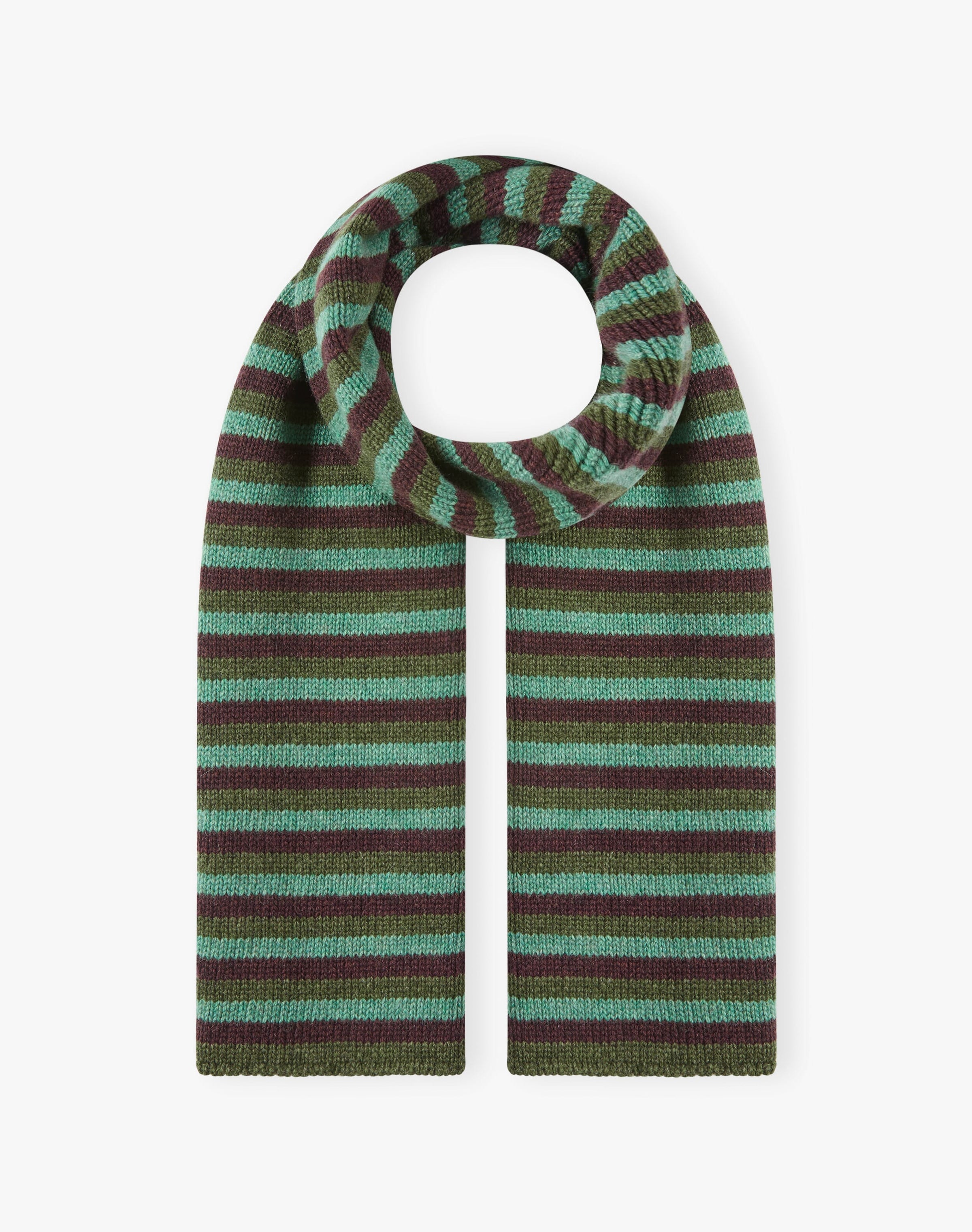 Cashmere Stripe Scarf