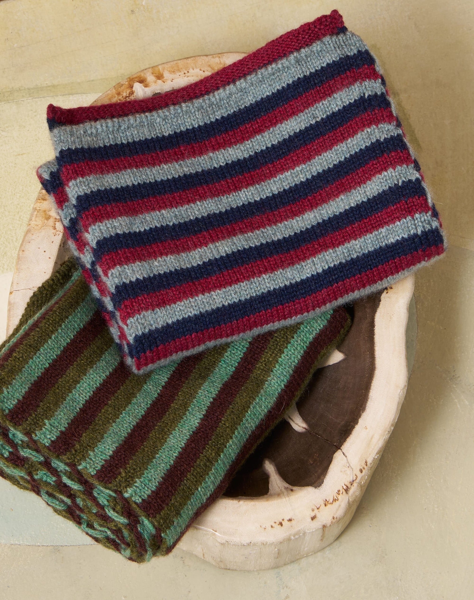 Cashmere Stripe Scarf