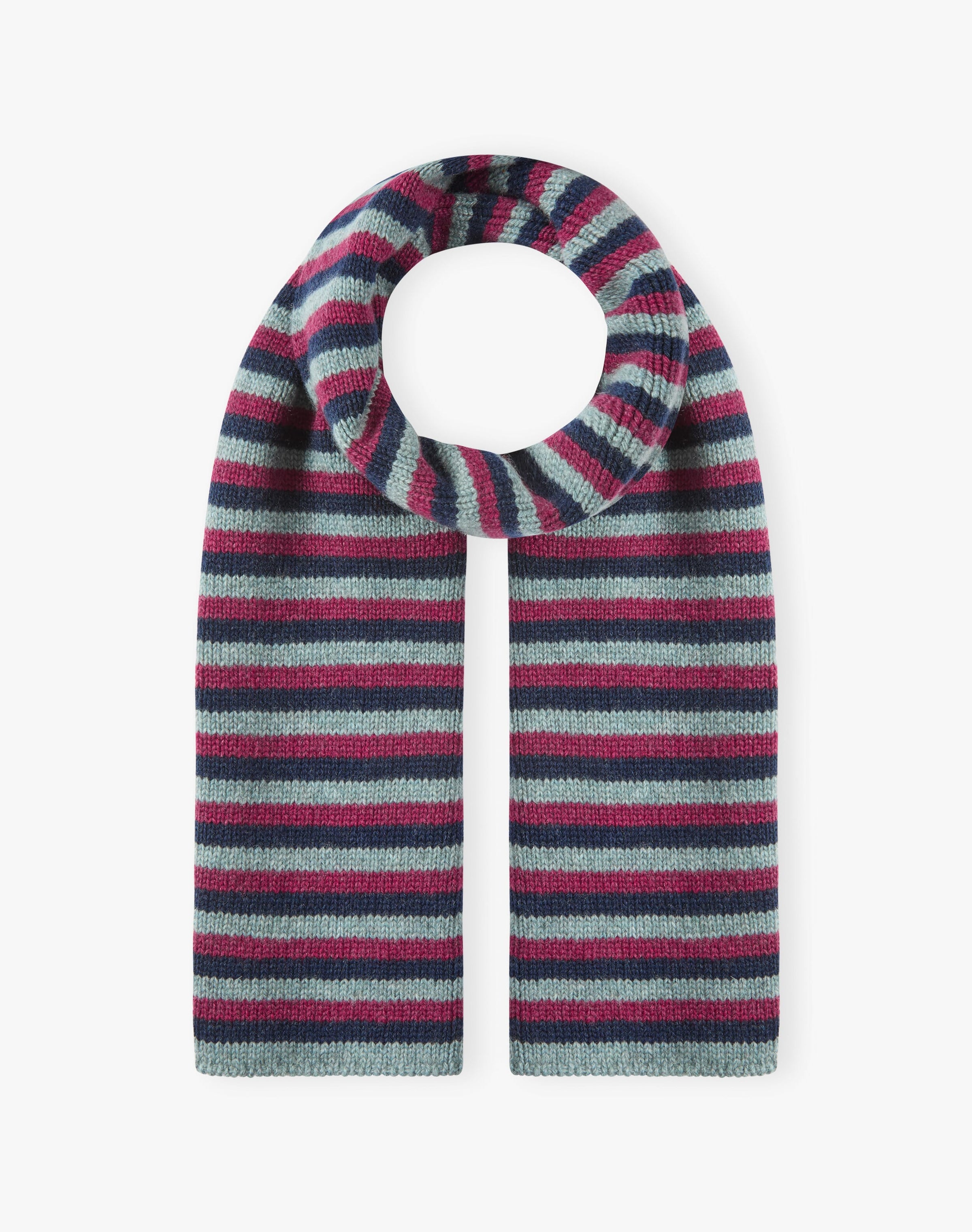Cashmere Stripe Scarf