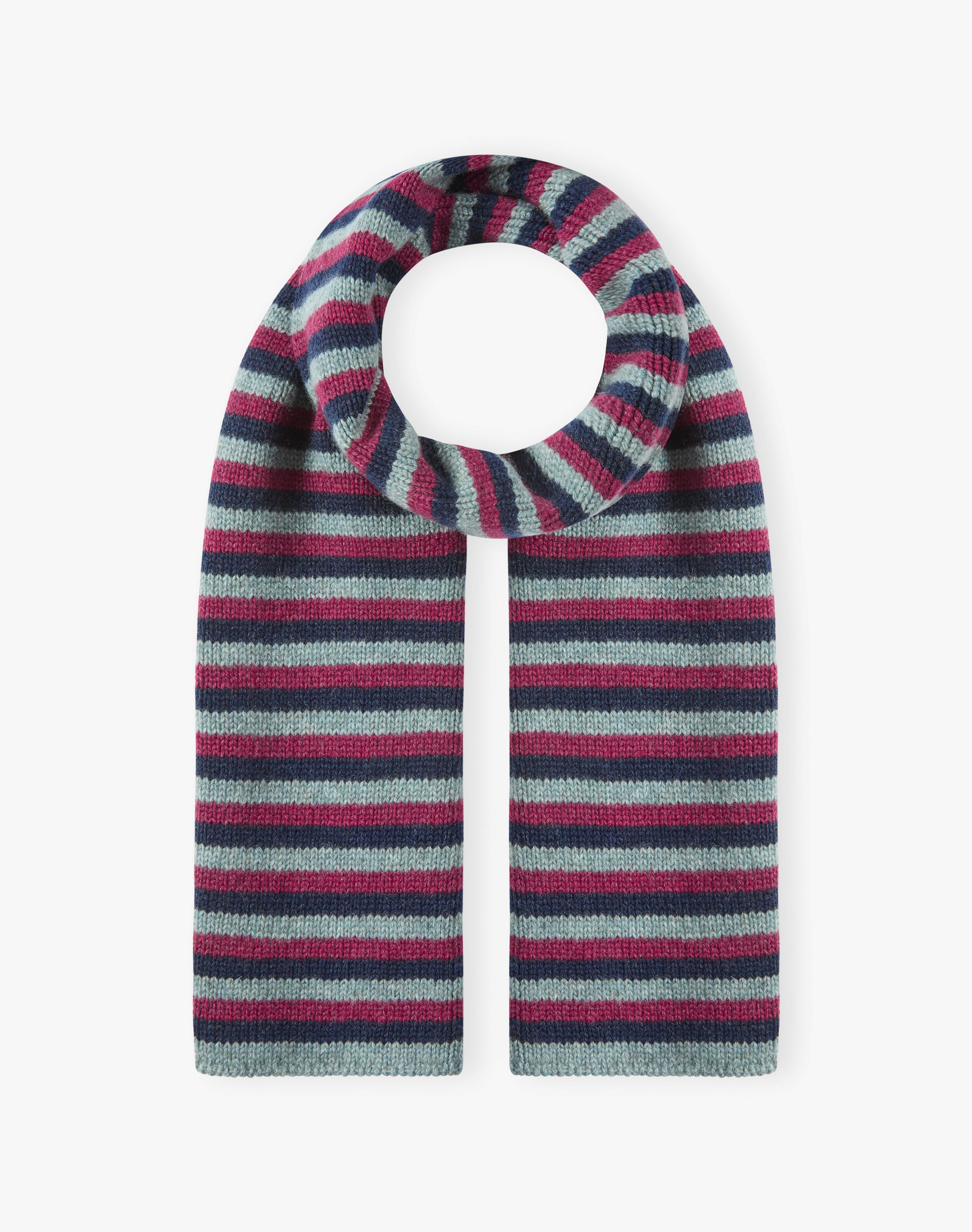 Cashmere Stripe Scarf