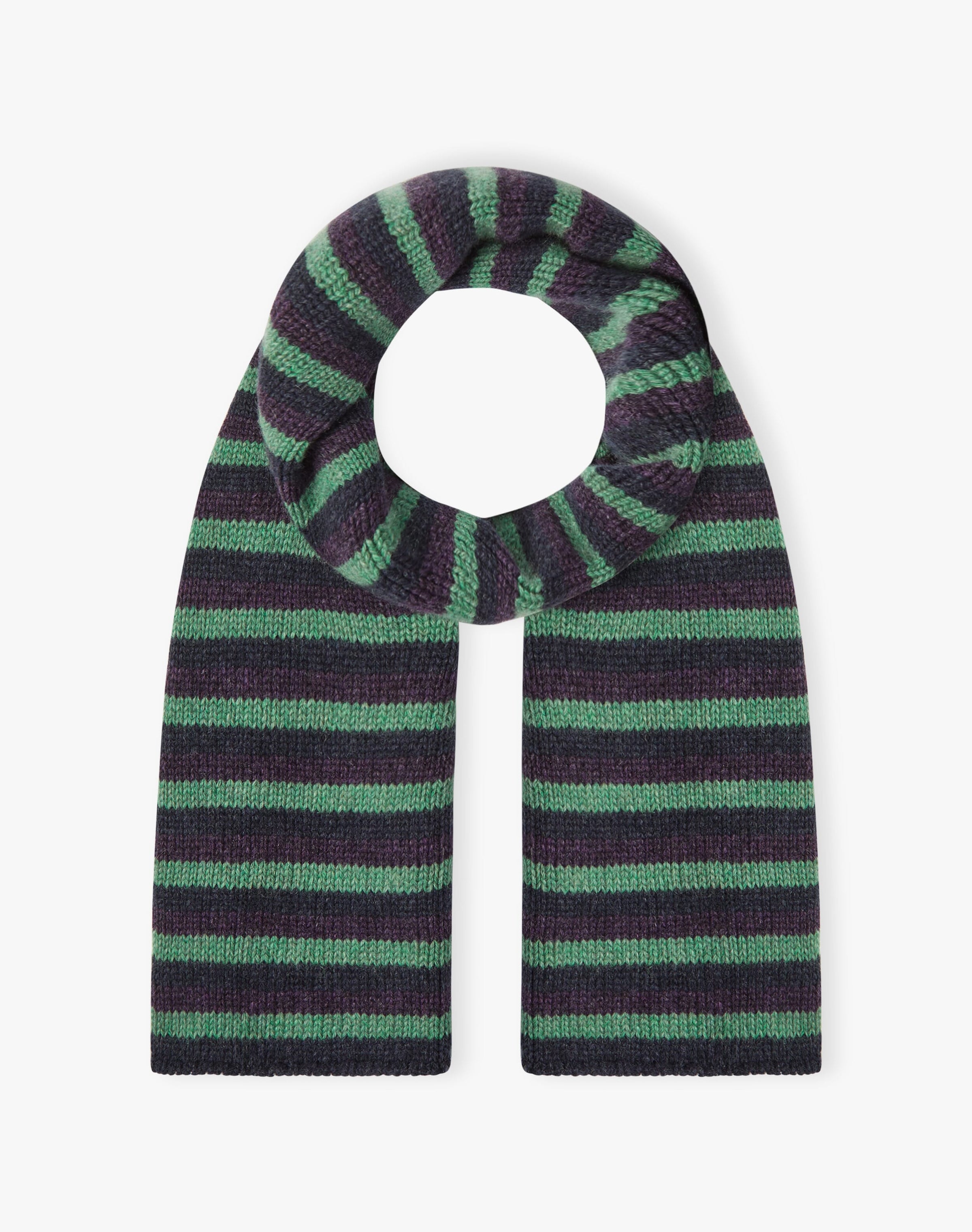 Cashmere Stripe Scarf