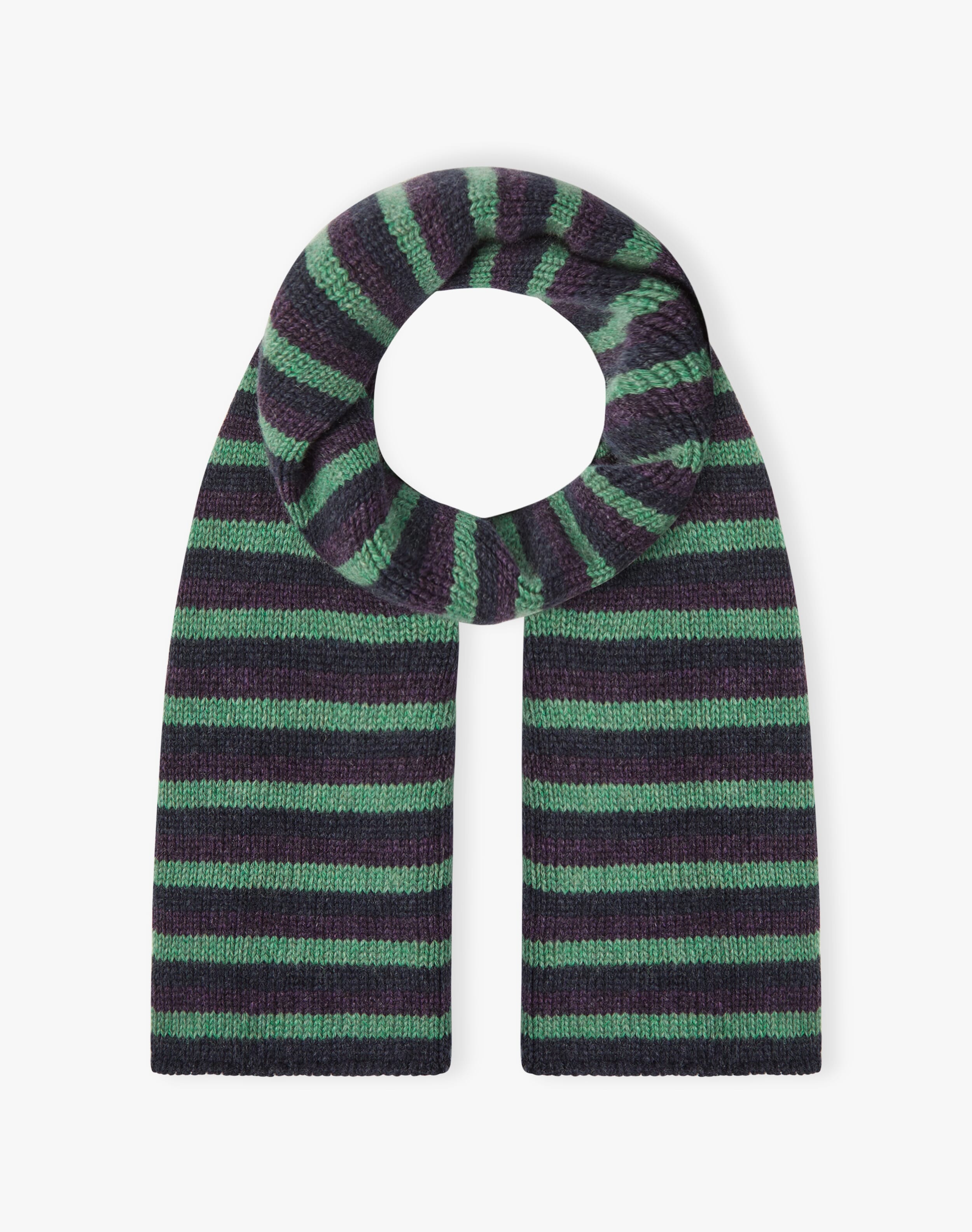 Cashmere Stripe Scarf