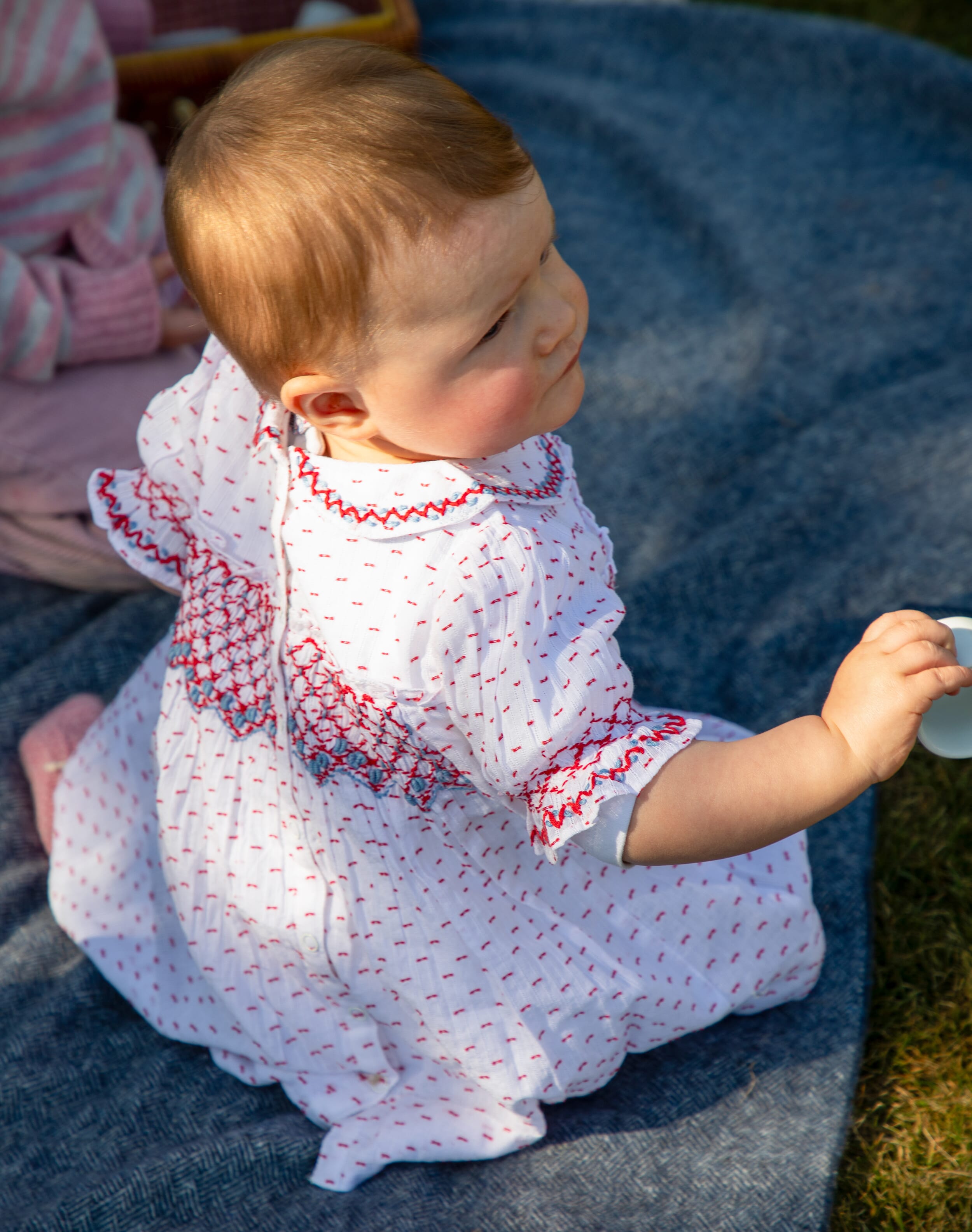 Cotton Dobby Dress
