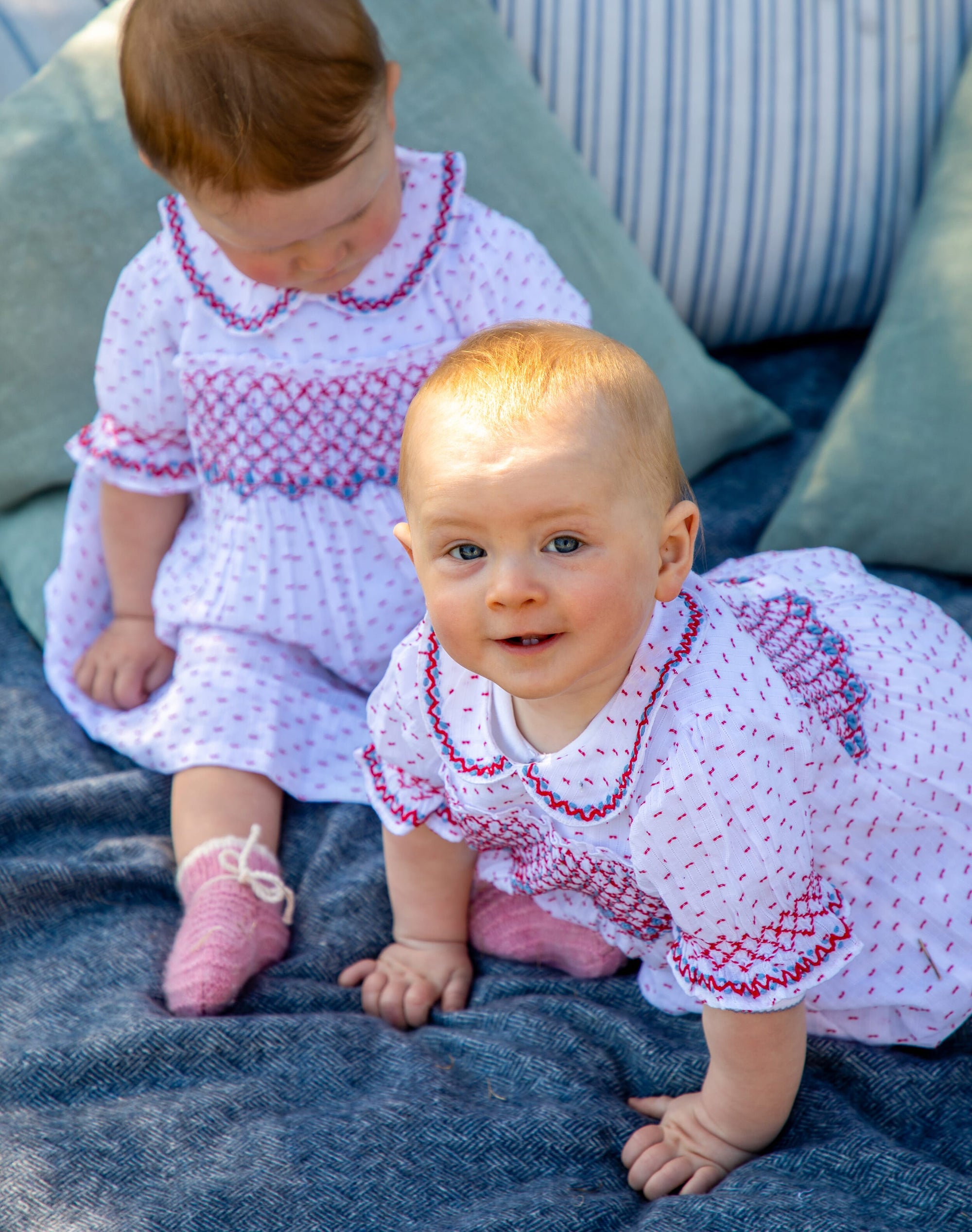 Cotton Dobby Dress