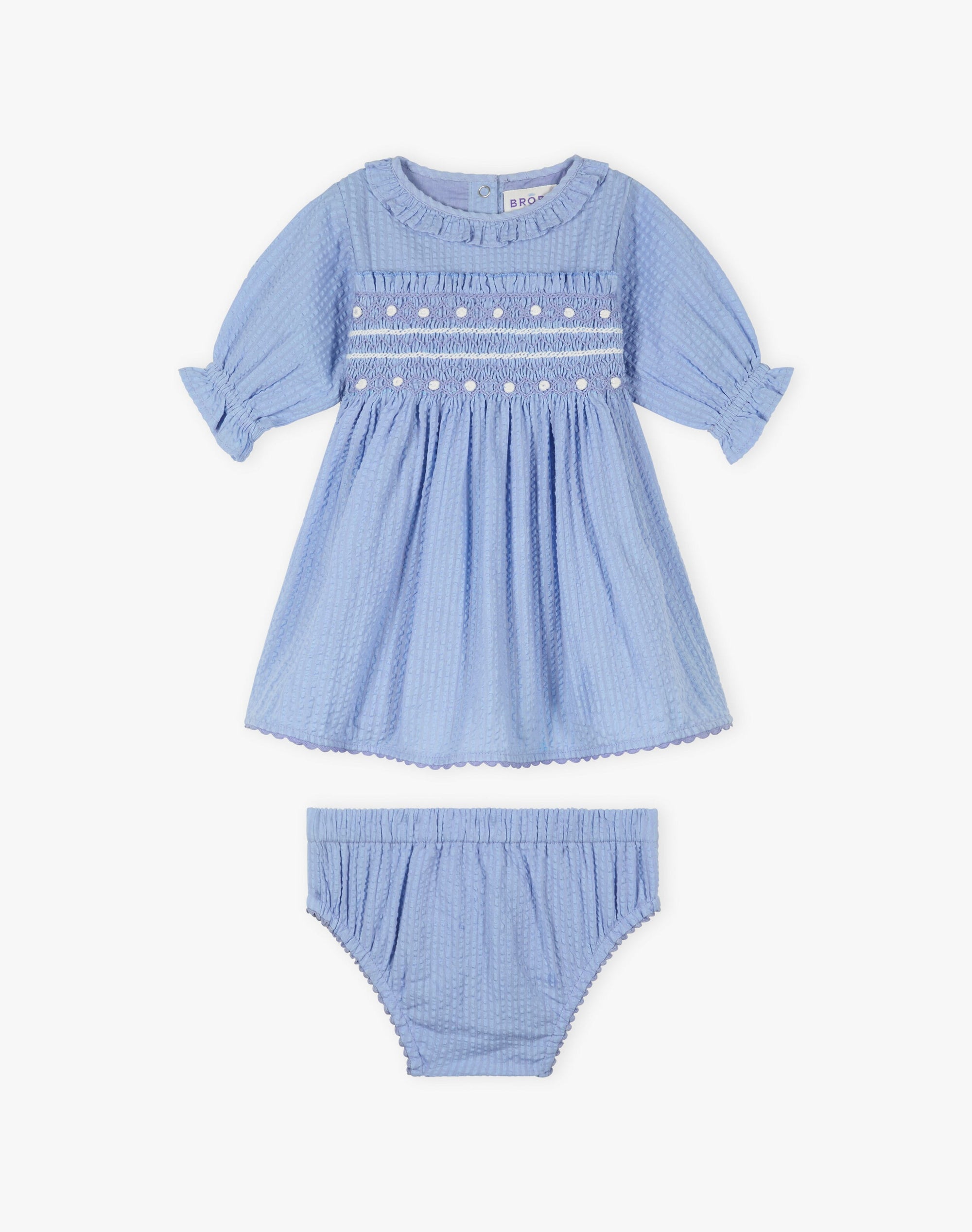 Smocked Cotton Dress