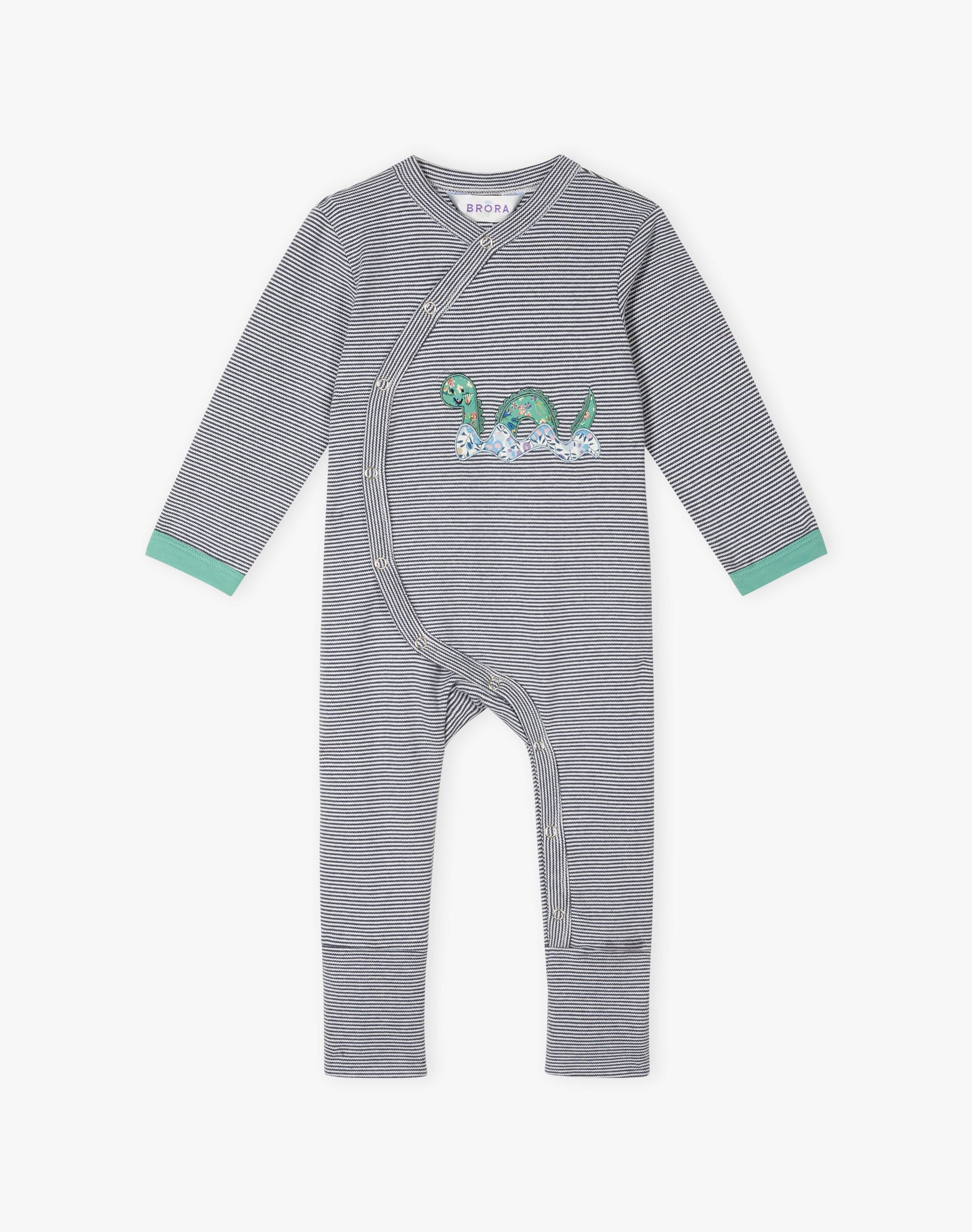 Liberty Print Applique Babygro