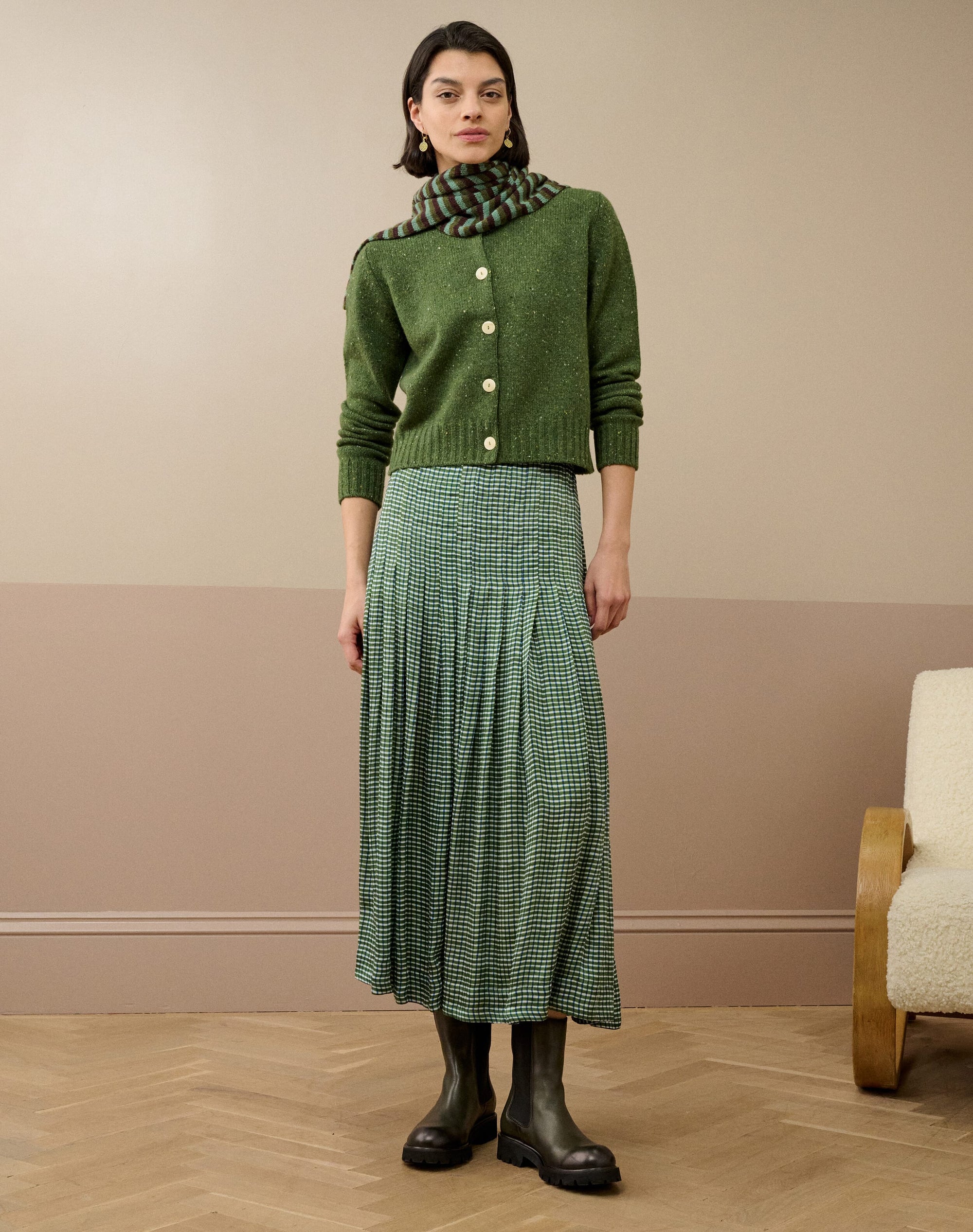 Cashmere Donegal Cardigan